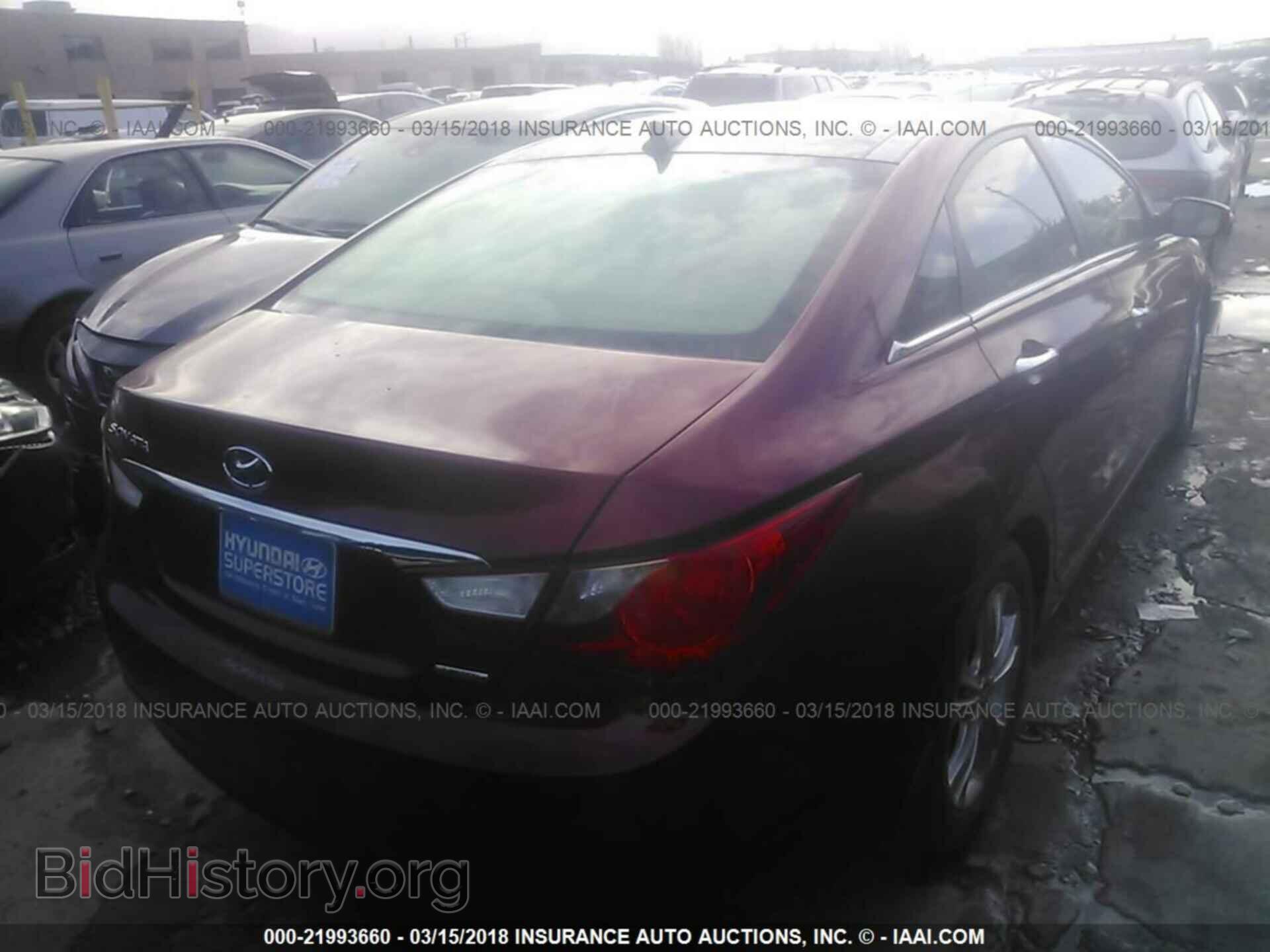 2012 Hyundai Sonata - VIN: 5NPEC4ACXCH418683 - Фото 4