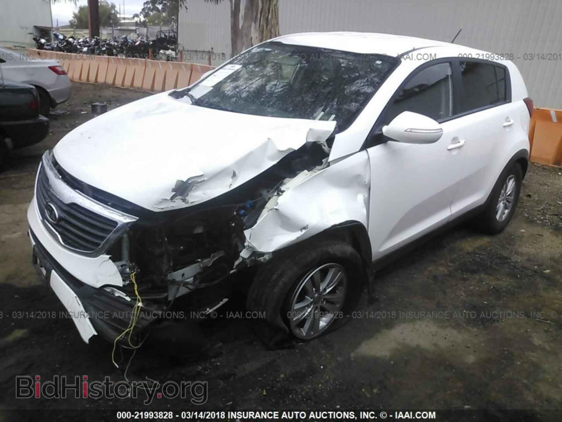 2011 Kia Sportage - VIN: KNDPB3A29B7063473 - Фото 2