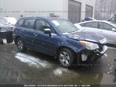 2014 Subaru FORESTER, синий — VIN JF2SJAAC3EH434959, IAAI