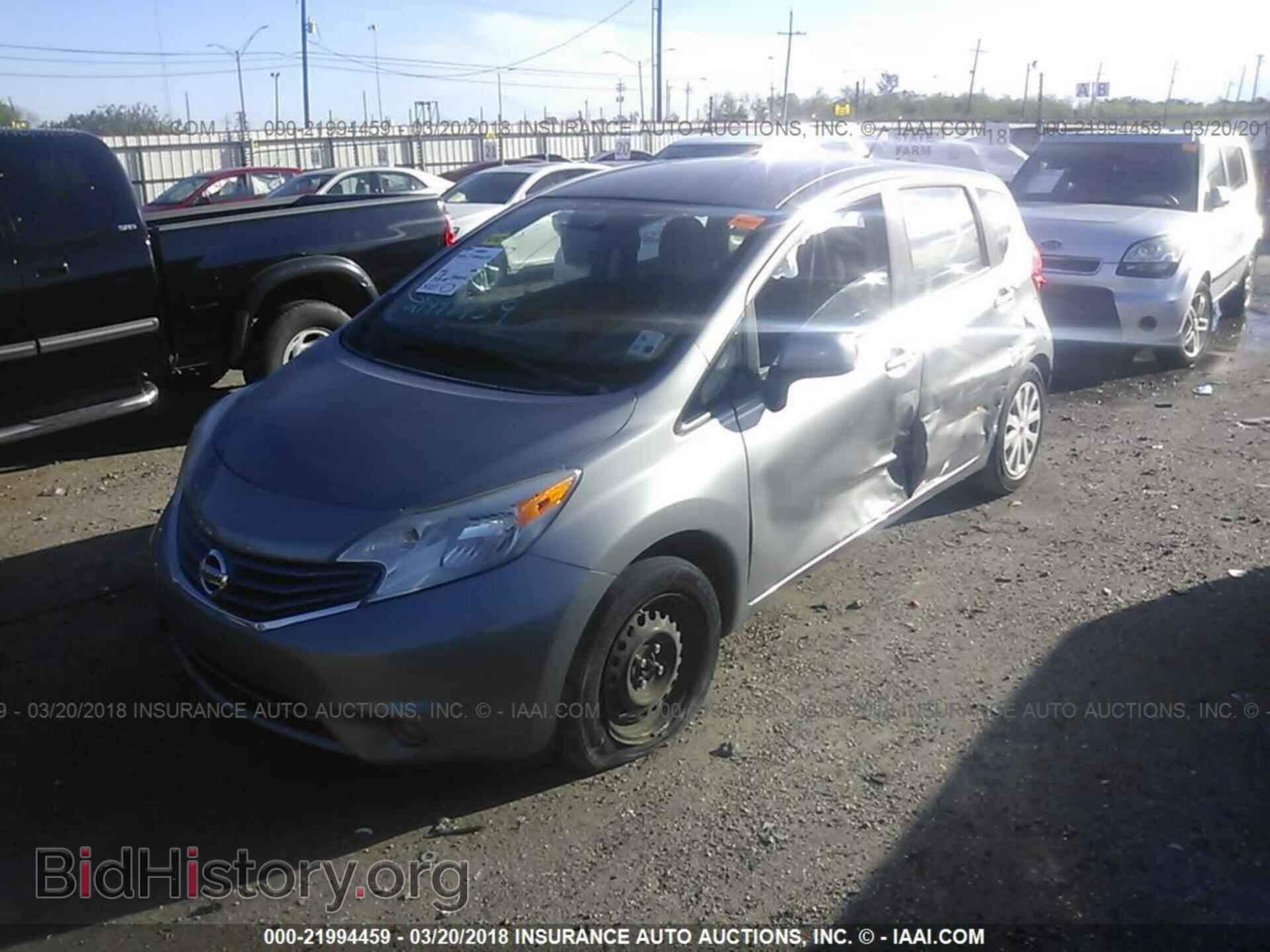 2014 Nissan Versa note - VIN: 3N1CE2CPXEL411227 - Фото 2