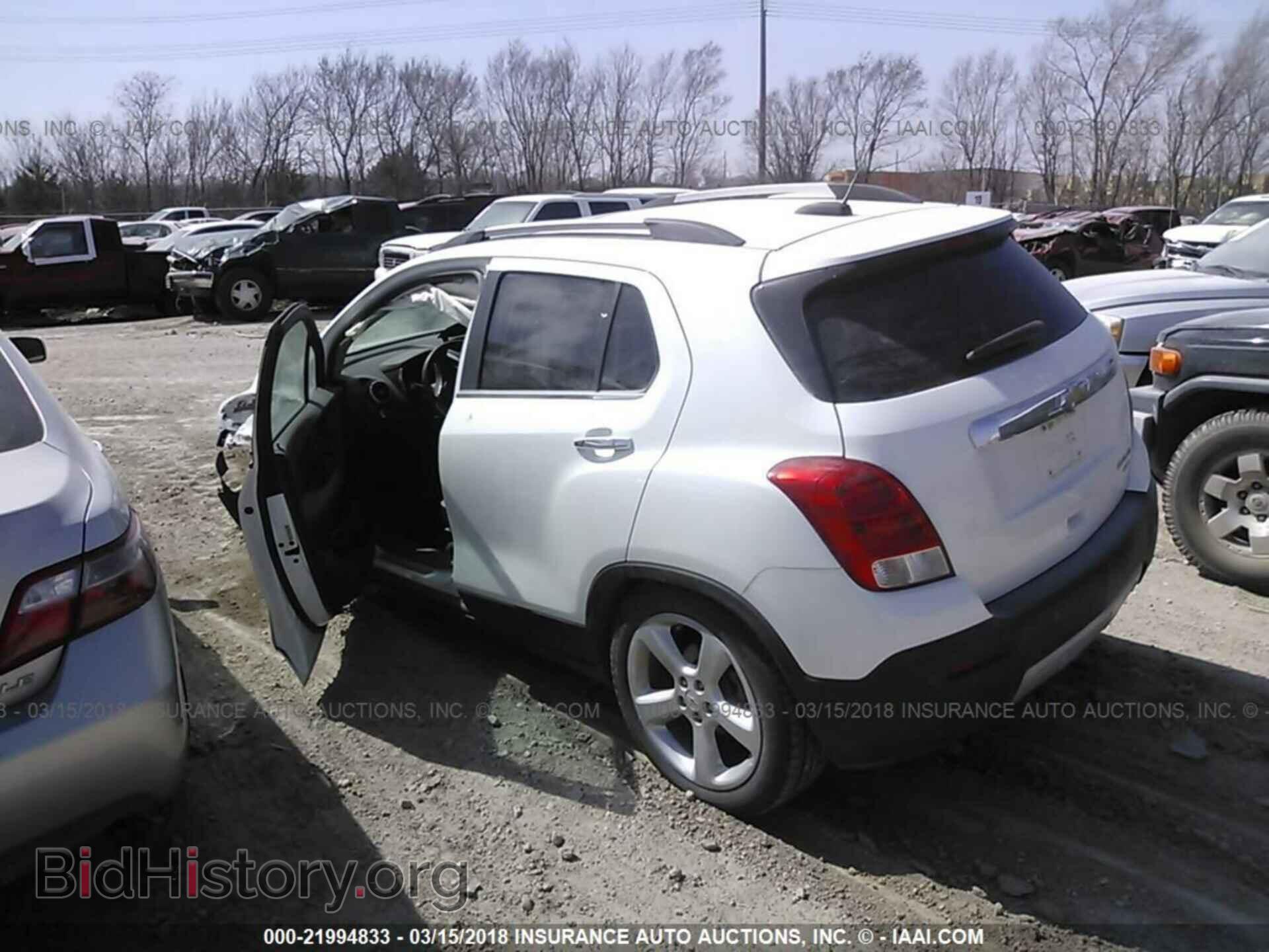 2015 Chevrolet Trax - VIN: KL7CJTSB6FB058635 - Фото 3