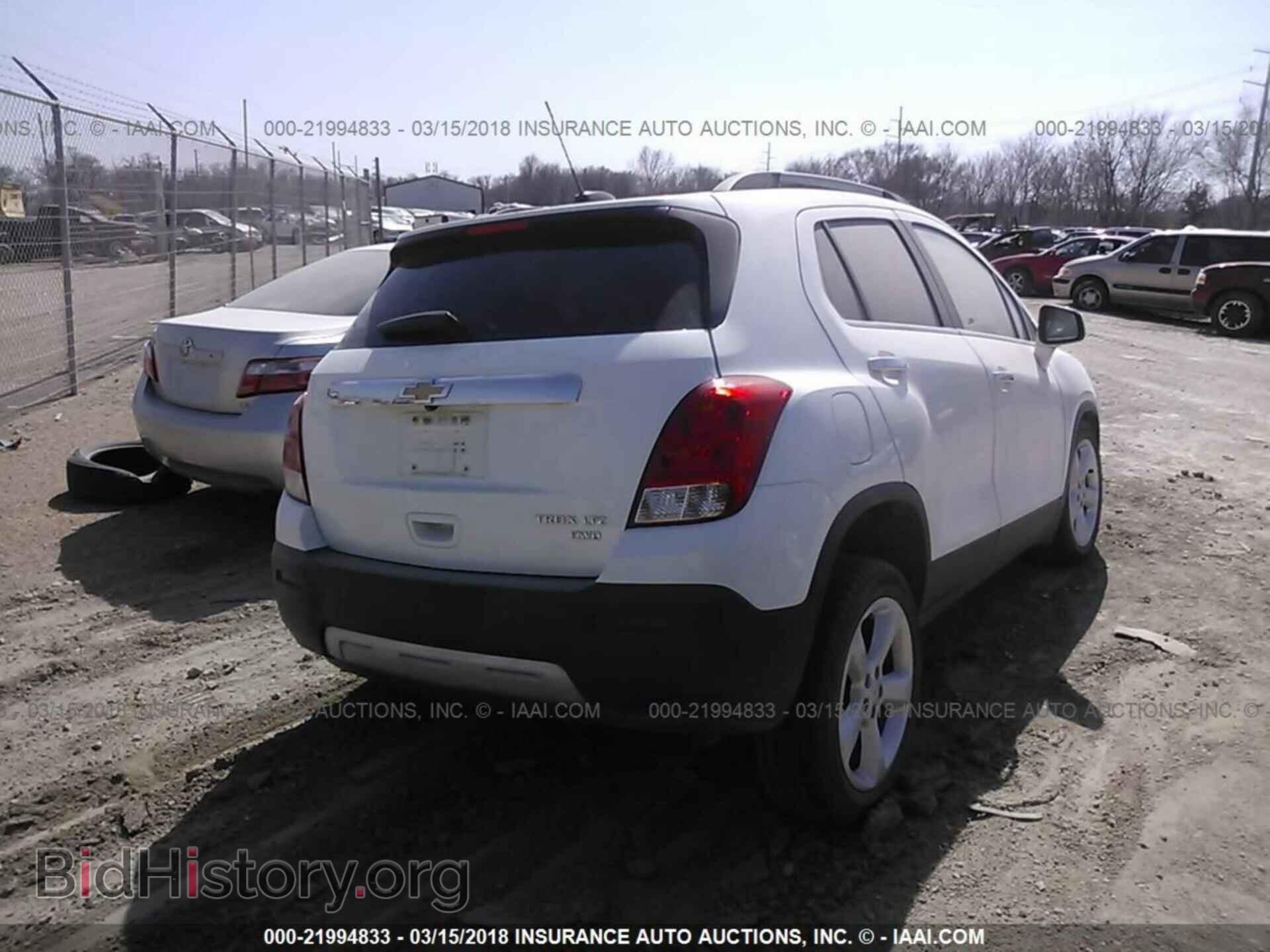 2015 Chevrolet Trax - VIN: KL7CJTSB6FB058635 - Фото 4