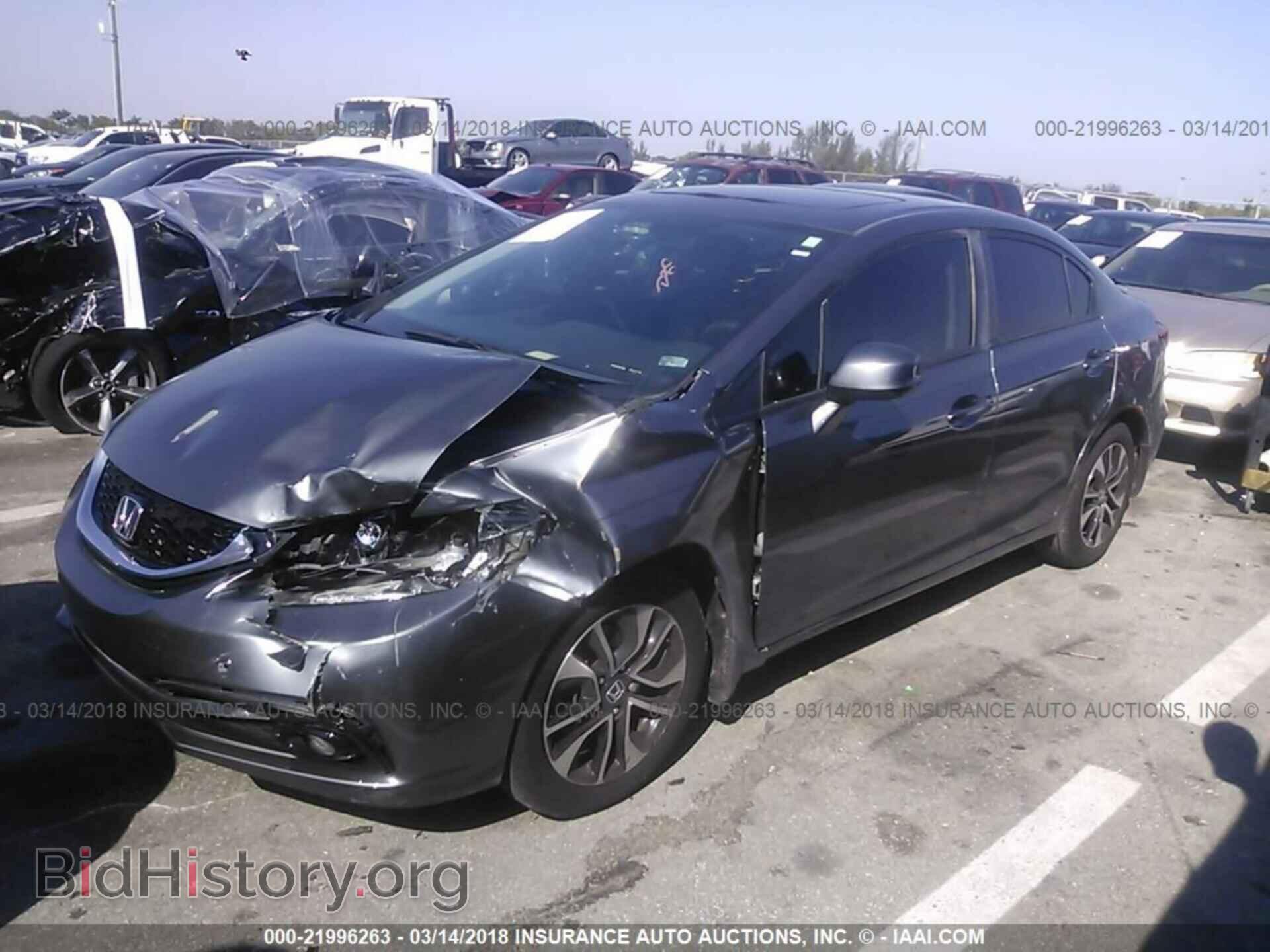 2013 Honda Civic - VIN: 19XFB2F93DE001100 - Фото 2