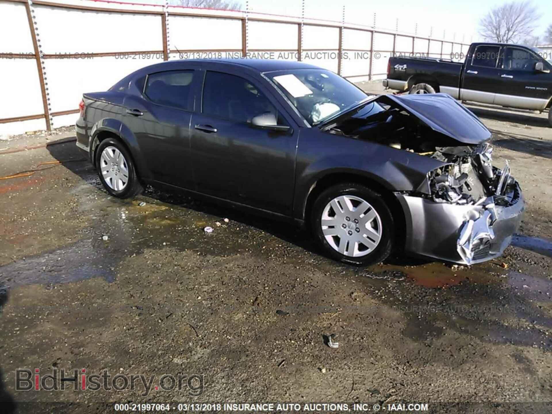 Фотография 1C3CDZAG4EN189123 - Dodge Avenger 2014