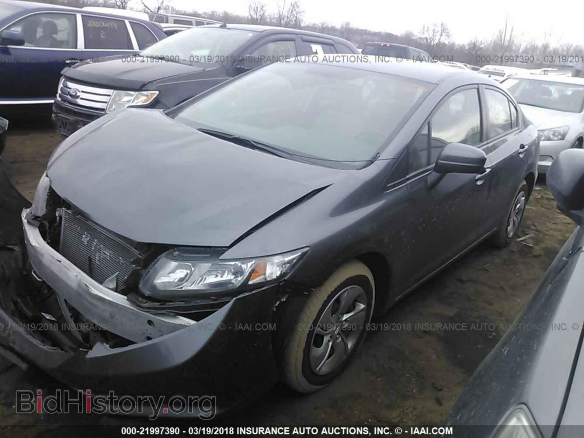 2014 Honda Civic - VIN: 19XFB2F59EE067830 - Photo 2