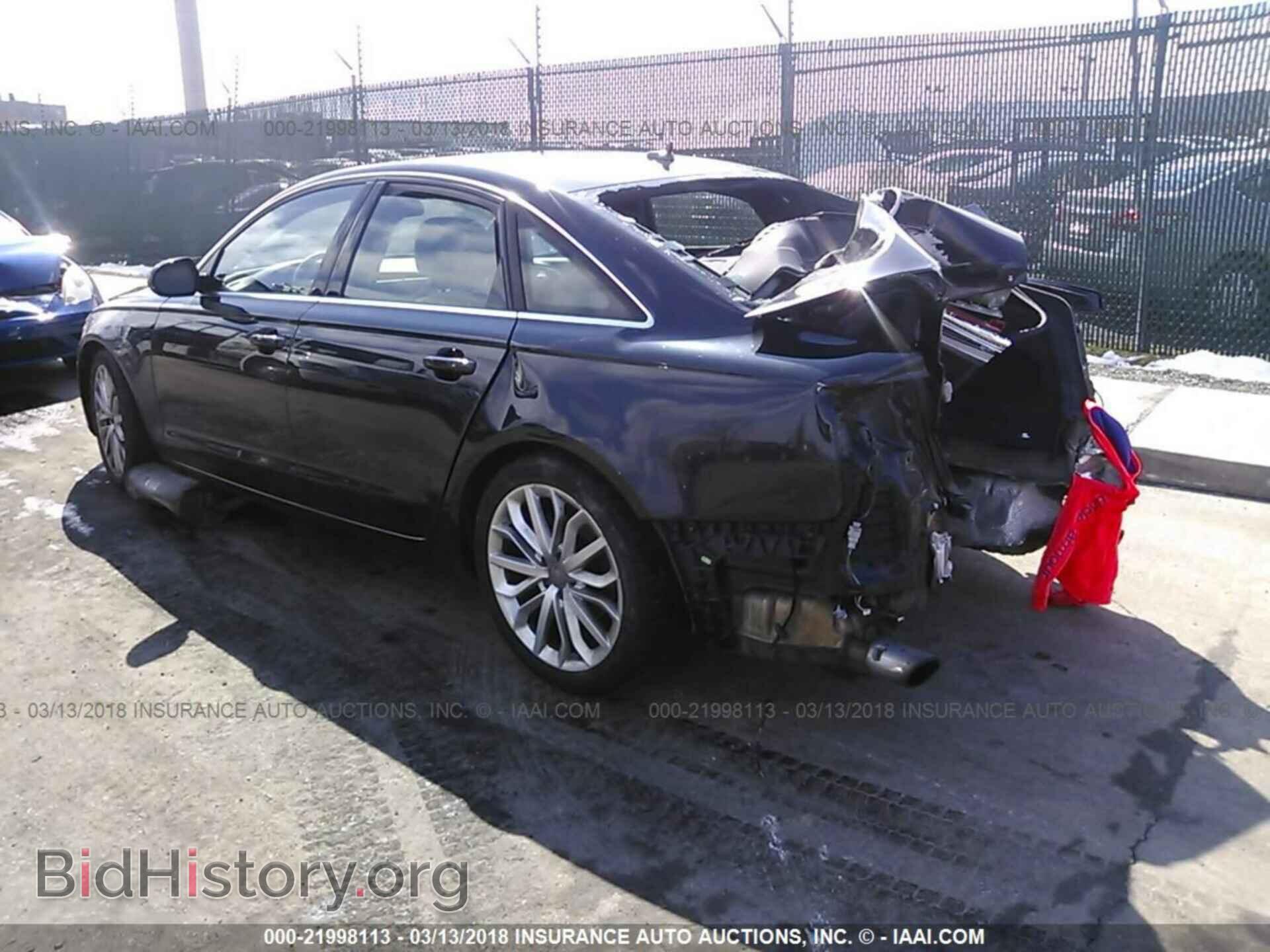 2013 Audi A6 - VIN: WAUGFAFC9DN148237 - Photo 3