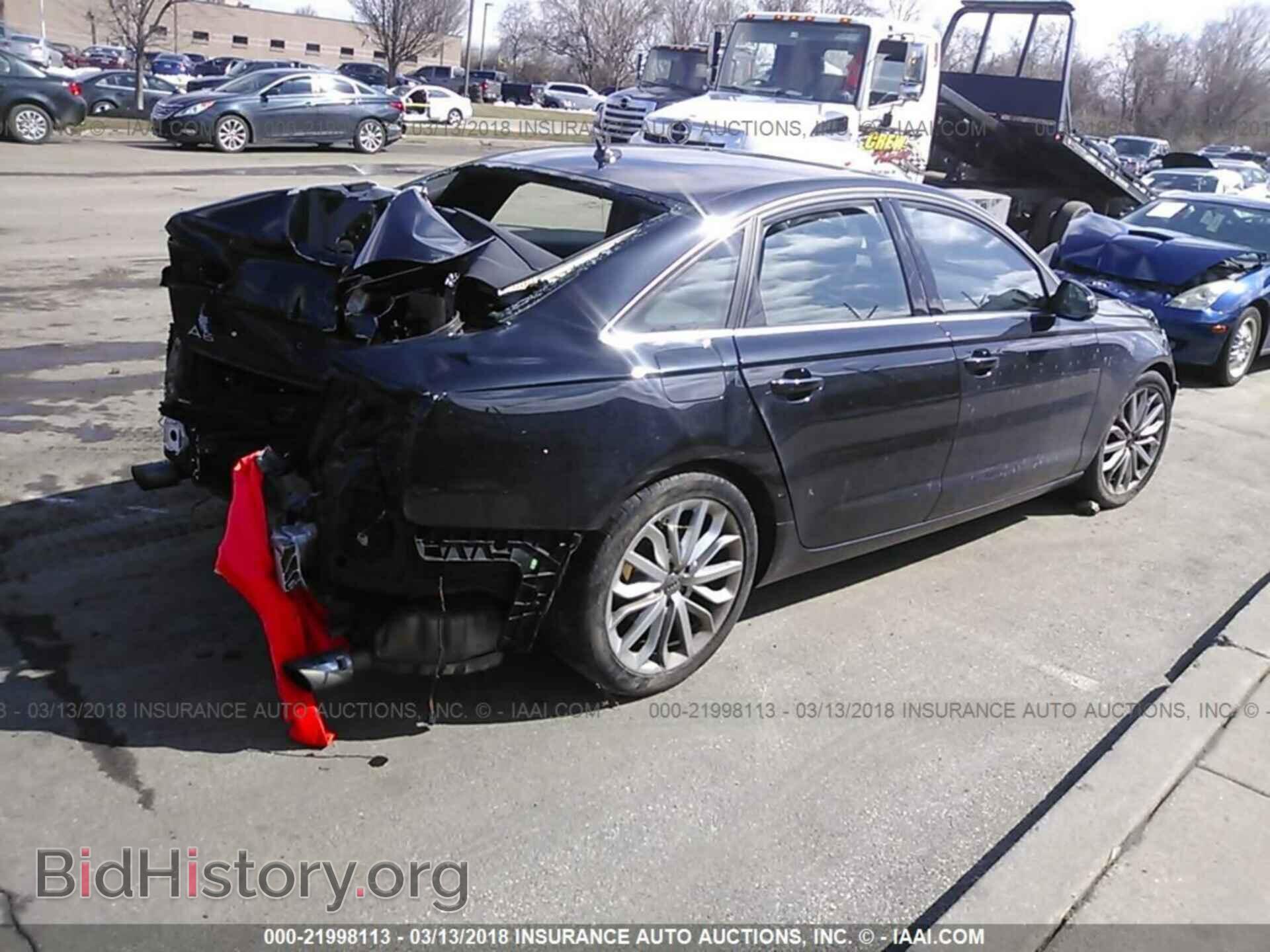 2013 Audi A6 - VIN: WAUGFAFC9DN148237 - Photo 4