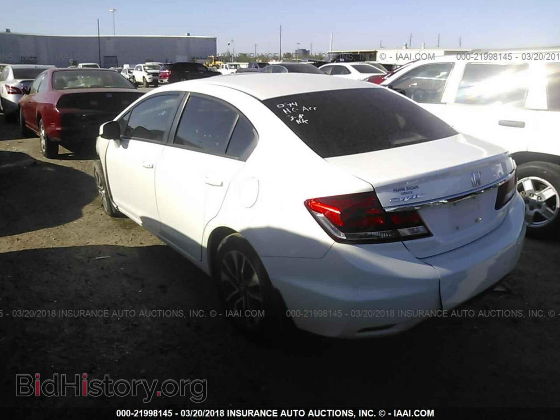 2013 Honda Civic - VIN: 19XFB2F91DE035259 - Фото 3