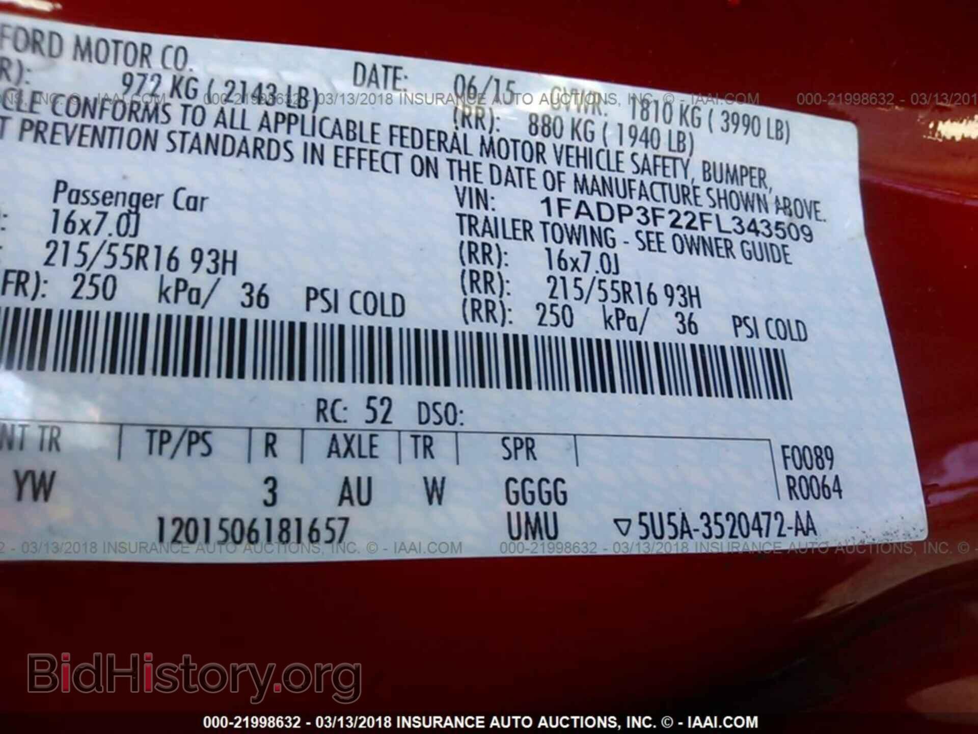 2015 Ford Focus - VIN: 1FADP3F22FL343509 - Photo 9