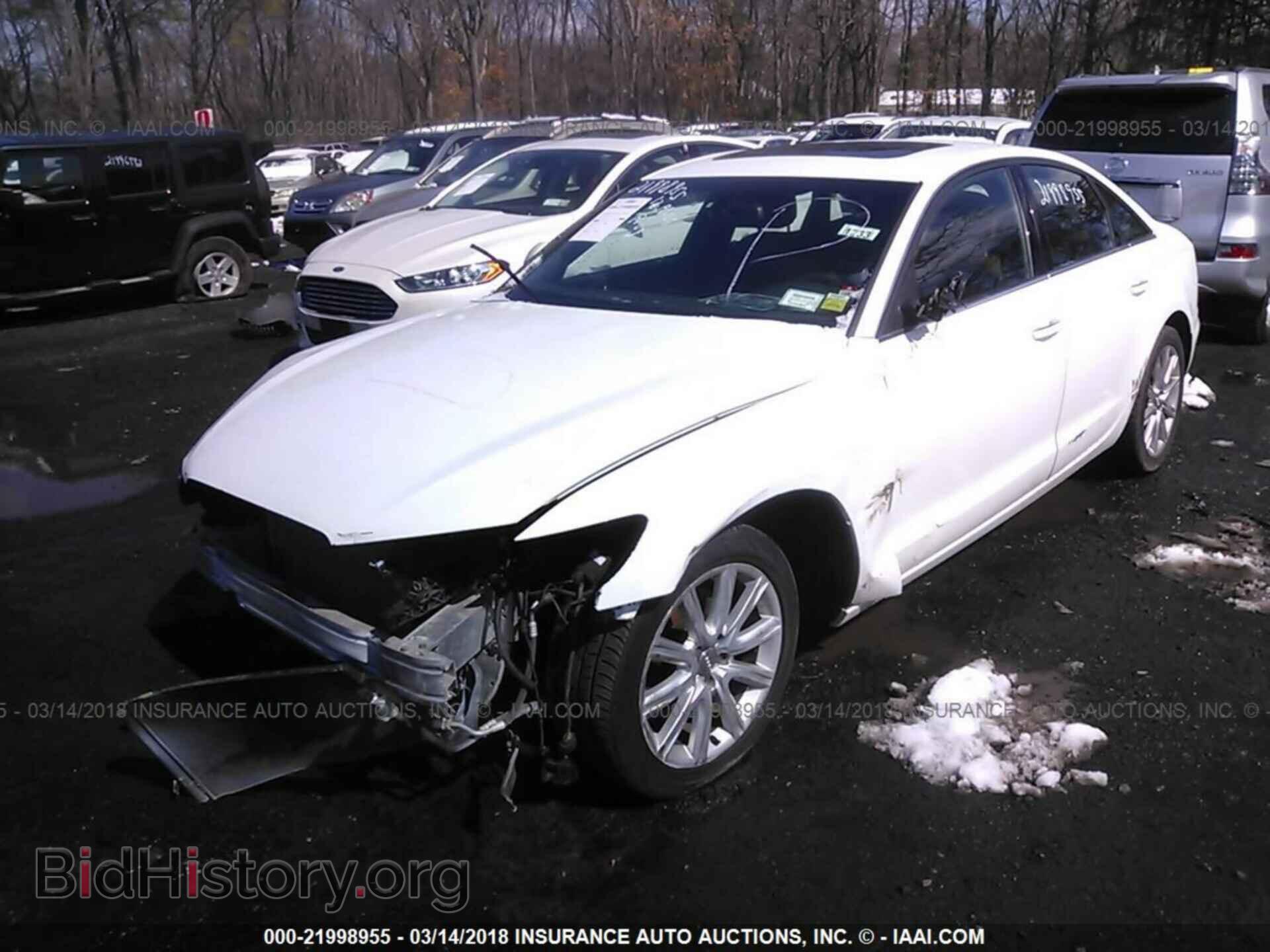 2013 Audi A6 - VIN: WAUDFAFC8DN063554 - Фото 2