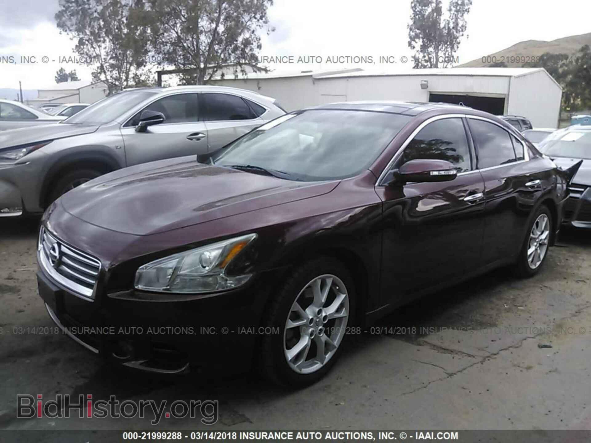2012 Nissan Maxima - VIN: 1N4AA5AP1CC832241 - Фото 2