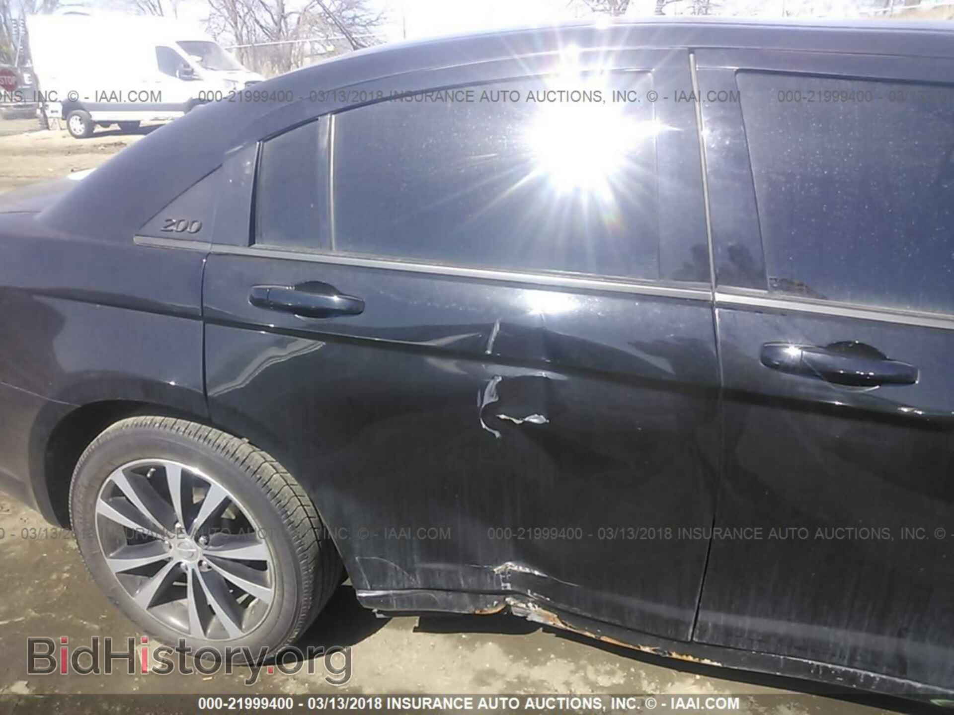 2013 Chrysler 200 - VIN: 1C3CCBCG2DN525809 - Фото 6