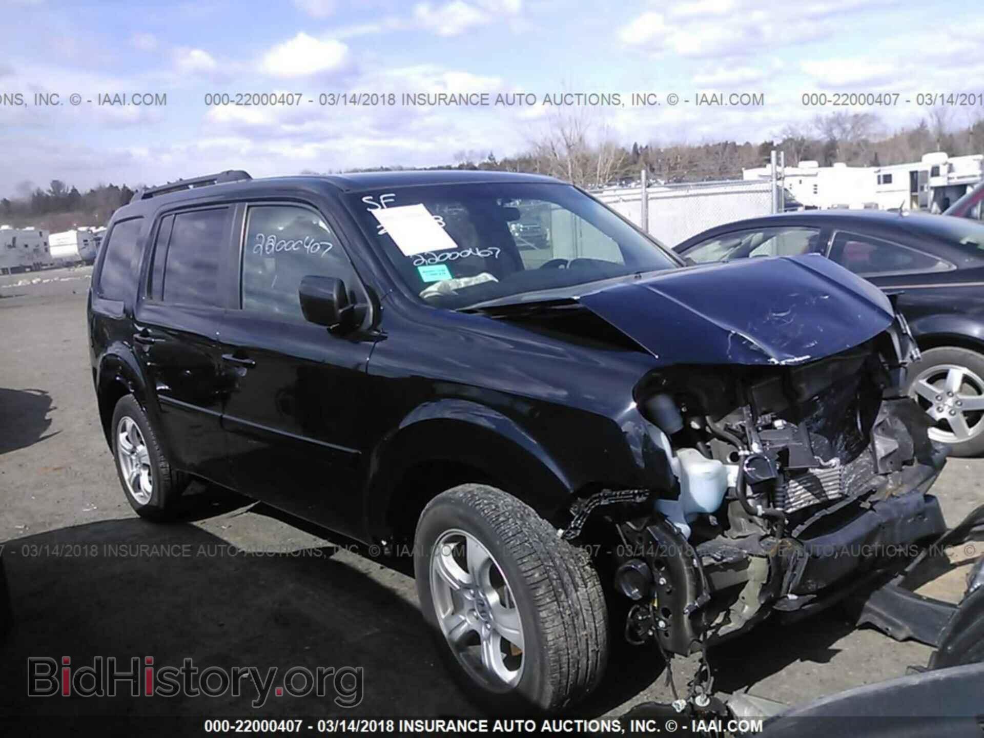 Фотография 5FNYF4H42CB024189 - Honda Pilot 2012