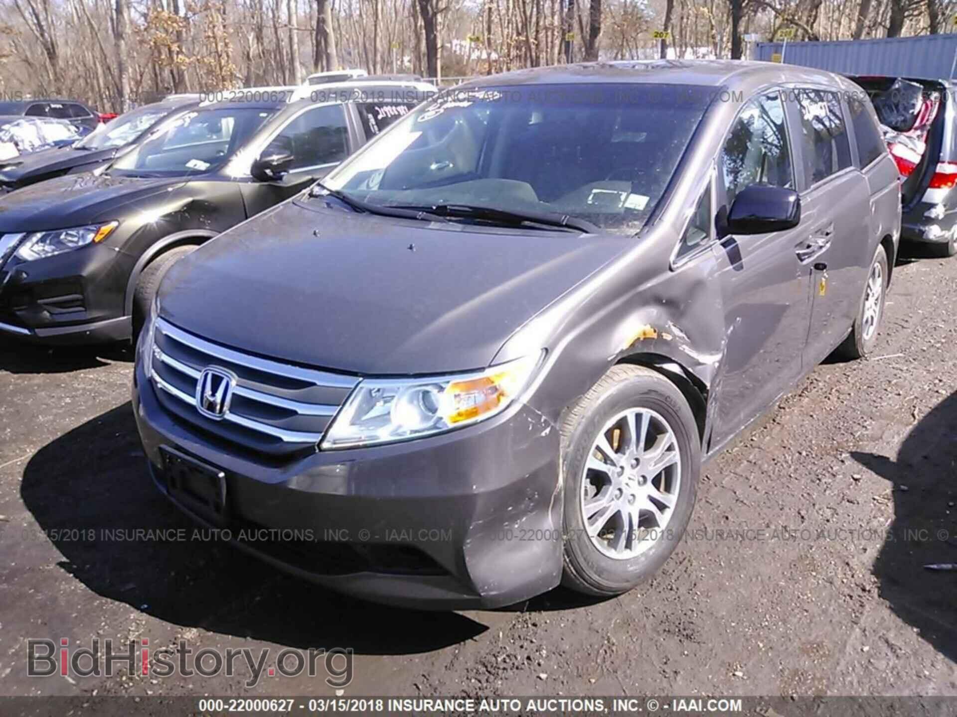 2012 Honda Odyssey - VIN: 5FNRL5H63CB014601 - Фото 2