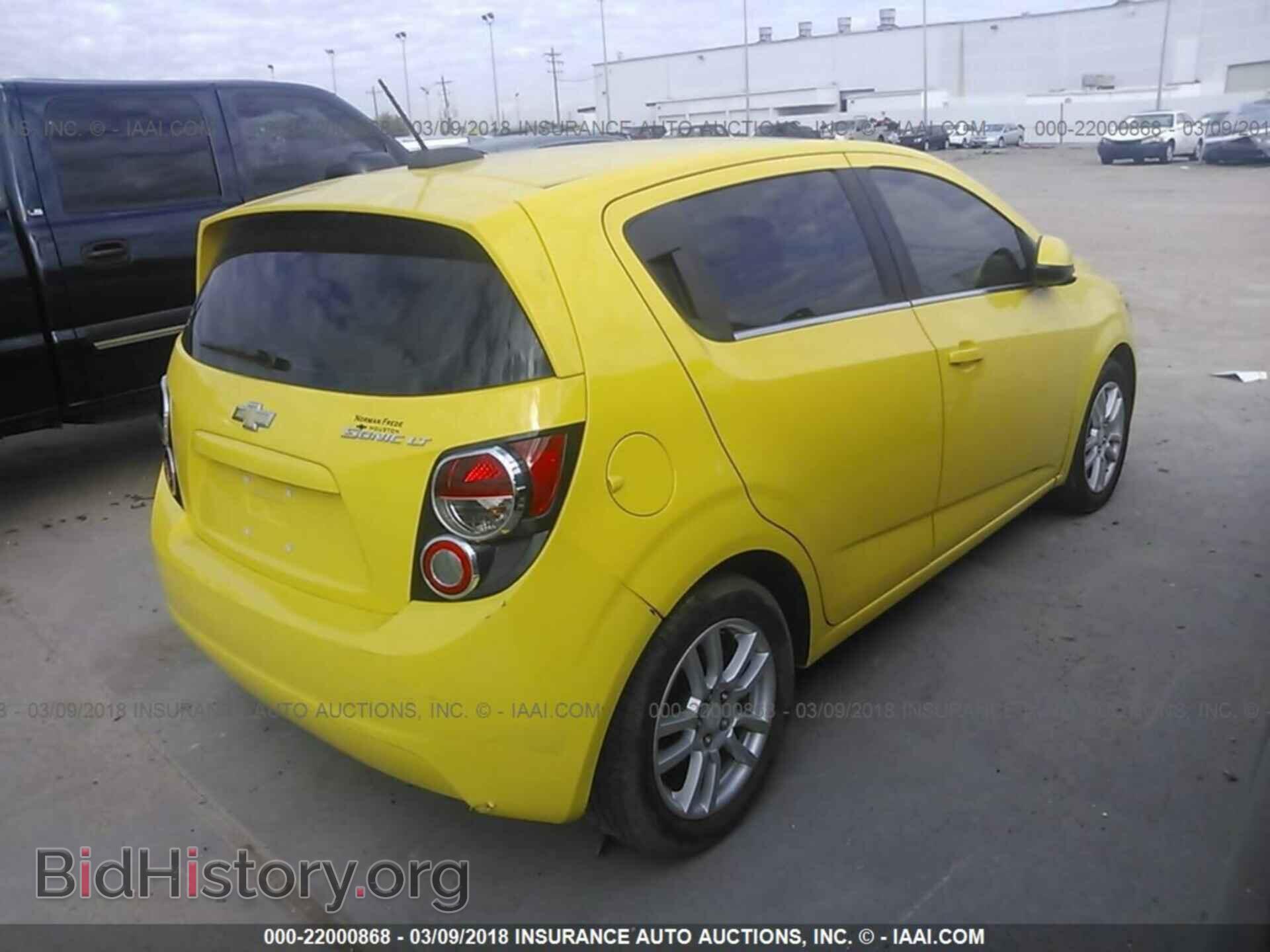 2015 Chevrolet Sonic - VIN: 1G1JC6SH4F4213416 - Фото 4