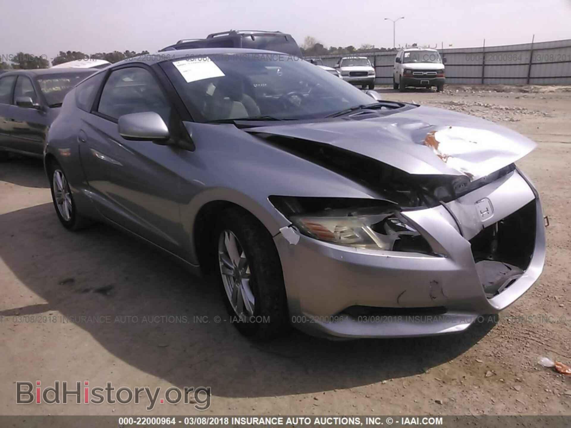 Фотография JHMZF1D60BS006557 - Honda Cr-z 2011