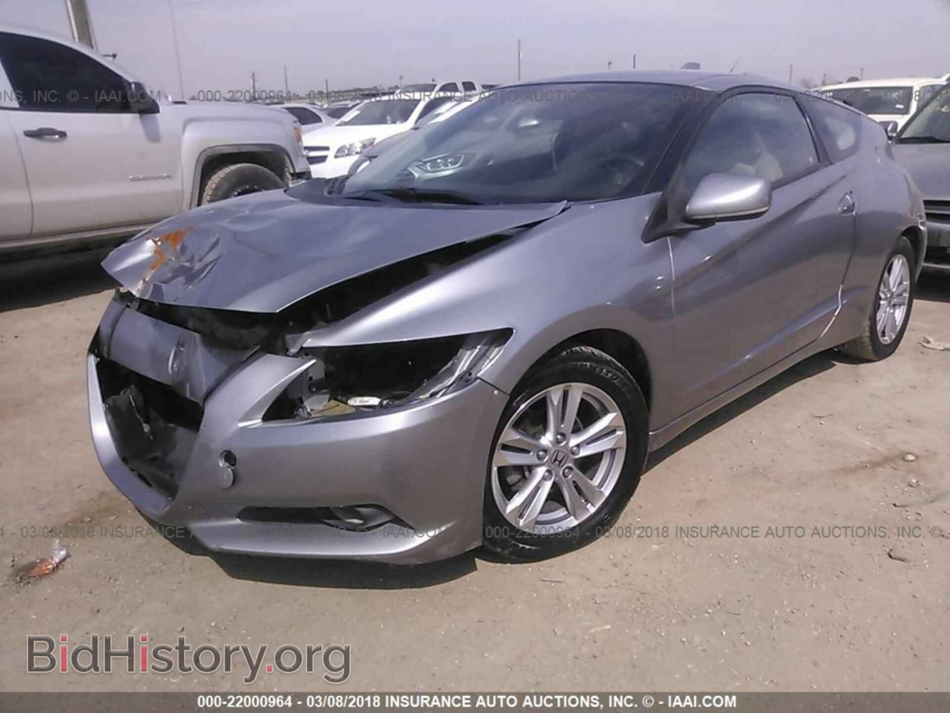 2011 Honda Cr-z - VIN: JHMZF1D60BS006557 - Фото 2