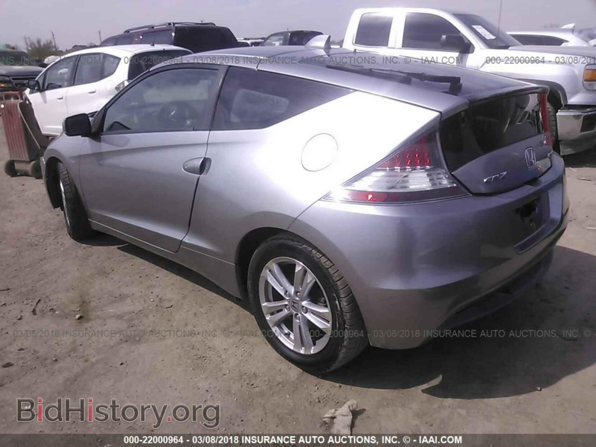 2011 Honda Cr-z - VIN: JHMZF1D60BS006557 - Фото 3