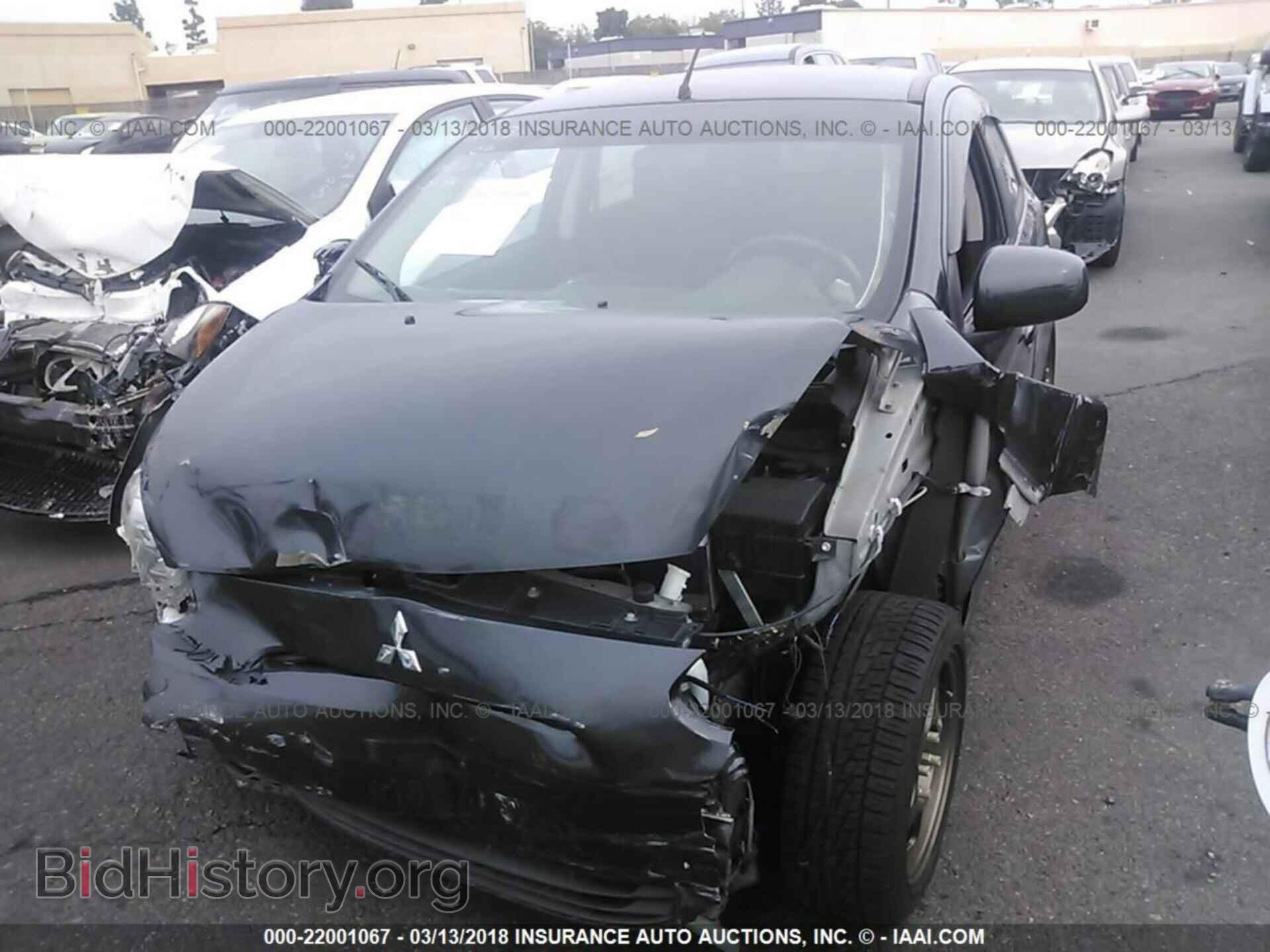 2014 Mitsubishi Mirage - VIN: ML32A4HJ0EH007536 - Фото 2