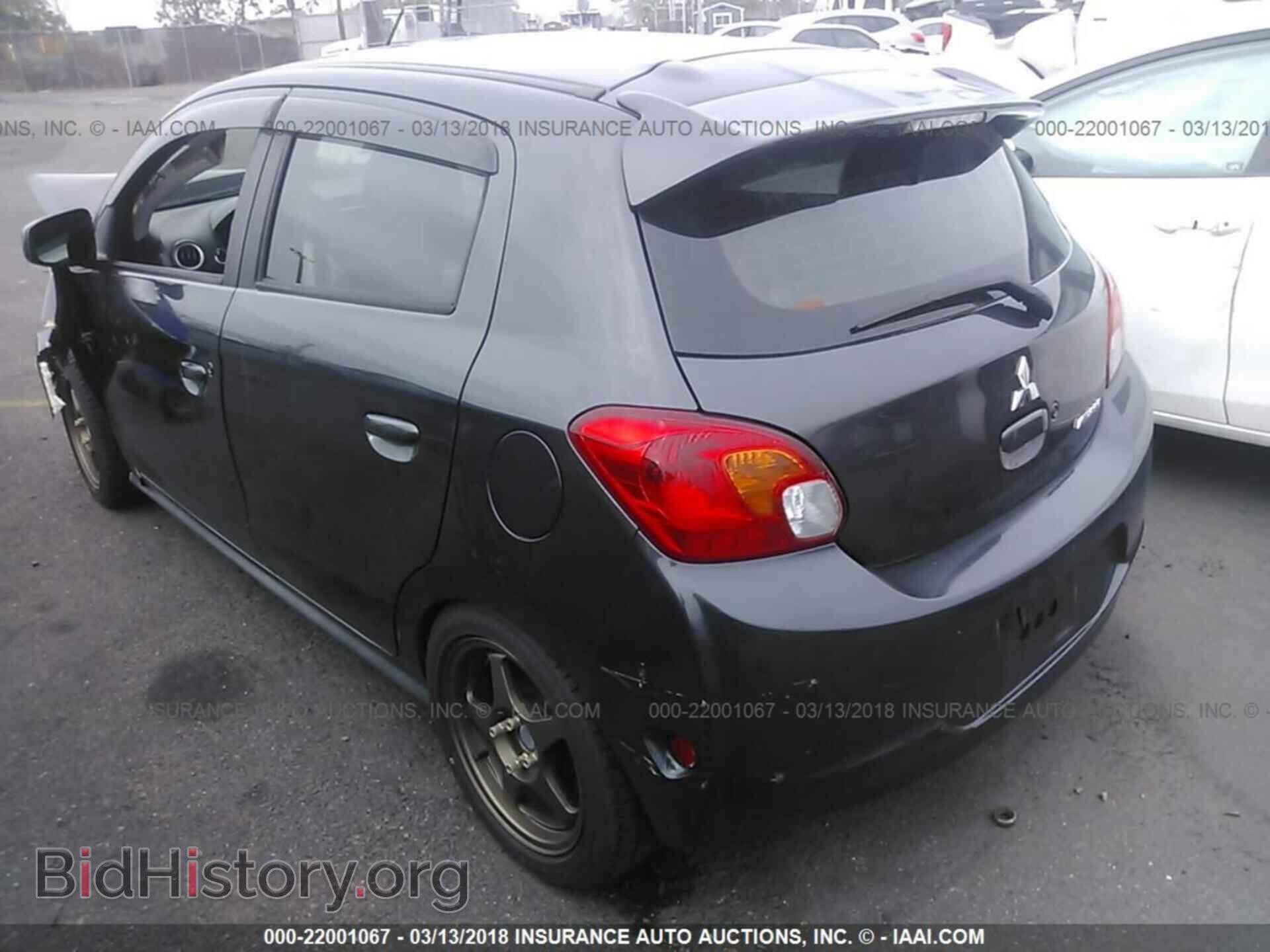 2014 Mitsubishi Mirage - VIN: ML32A4HJ0EH007536 - Фото 3