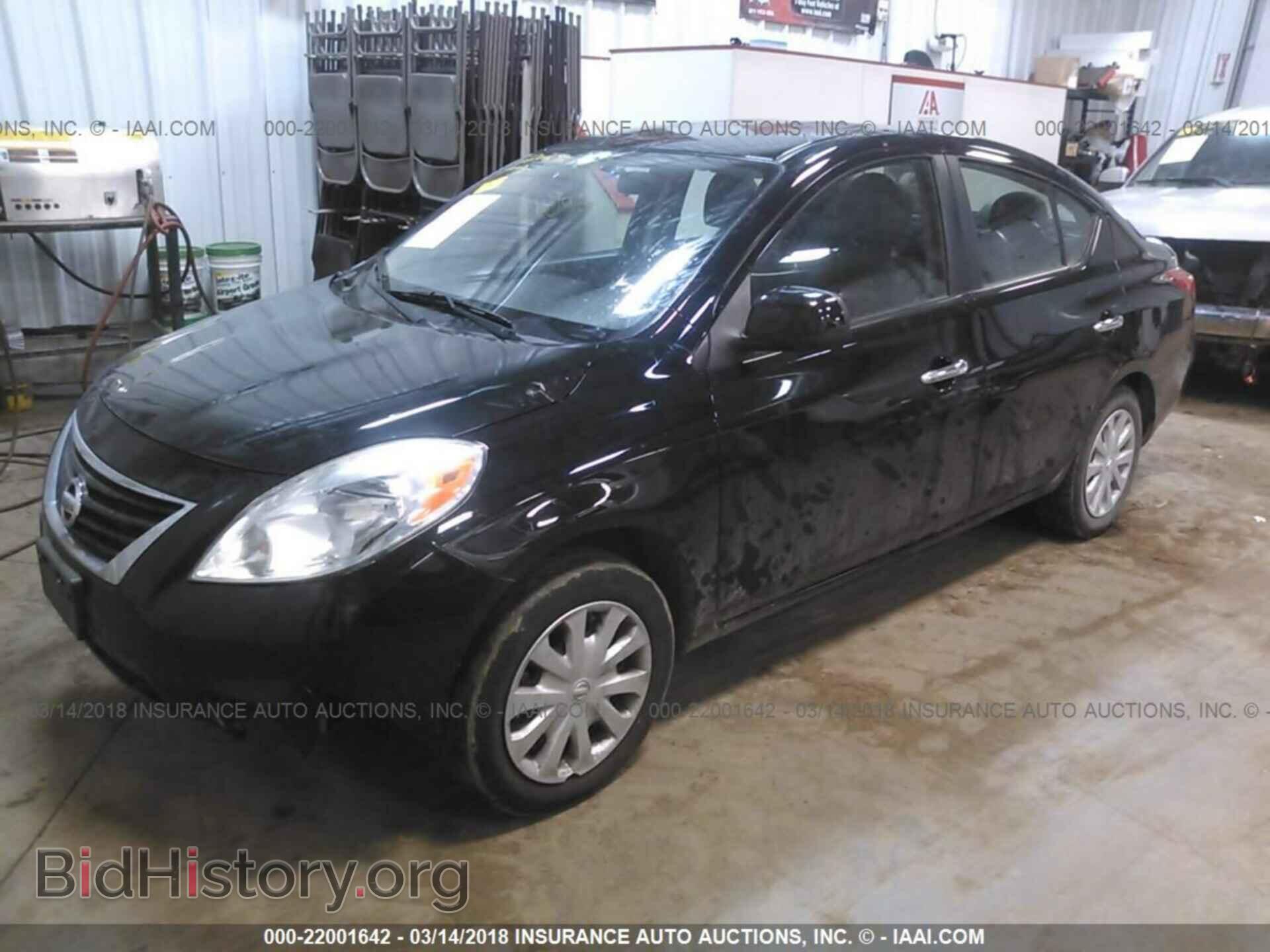 2012 Nissan Versa - VIN: 3N1CN7AP2CL805575 - Фото 2