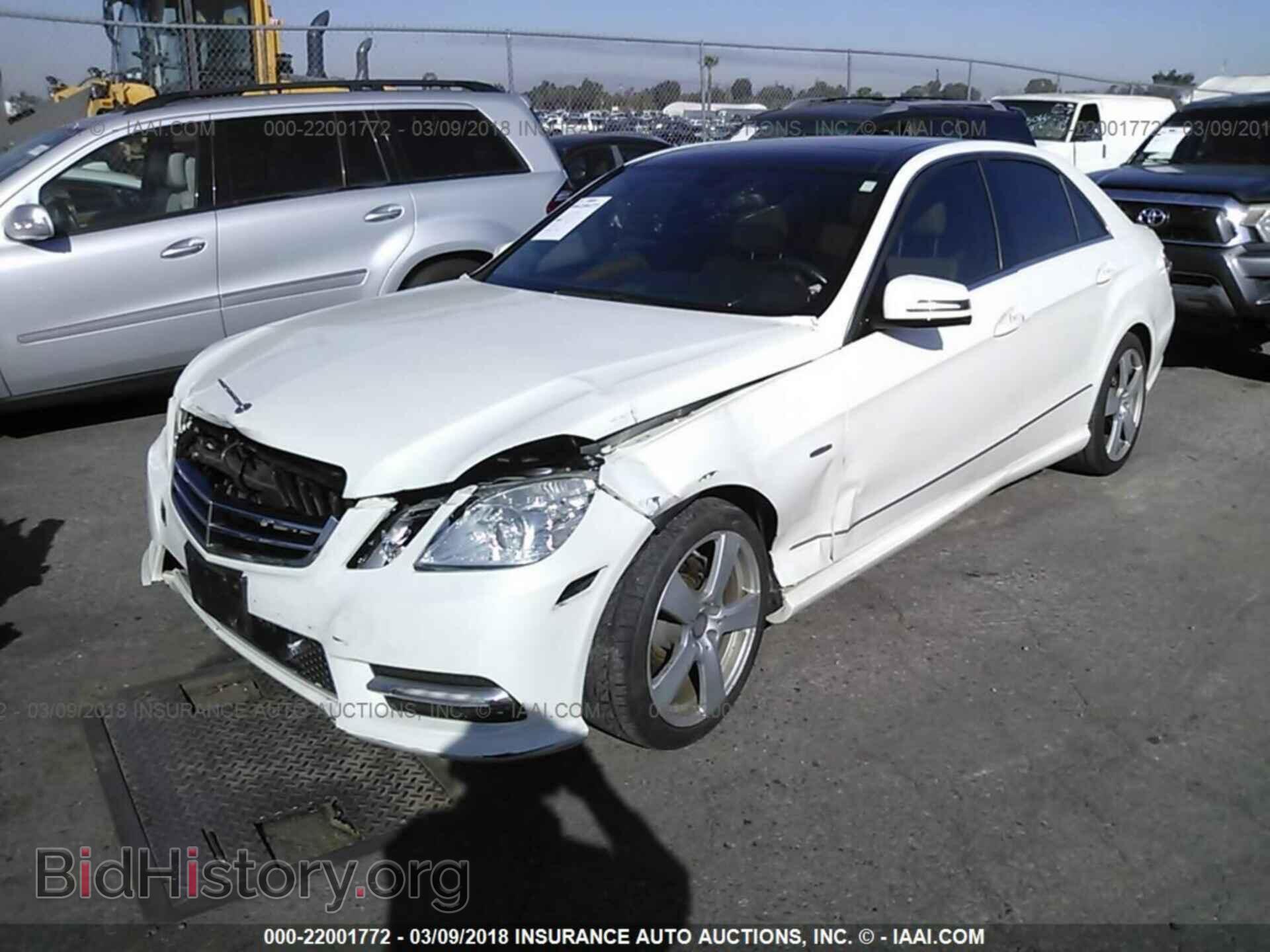 2012 Mercedes-benz E - VIN: WDDHF5KB4CA637281 - Фото 2