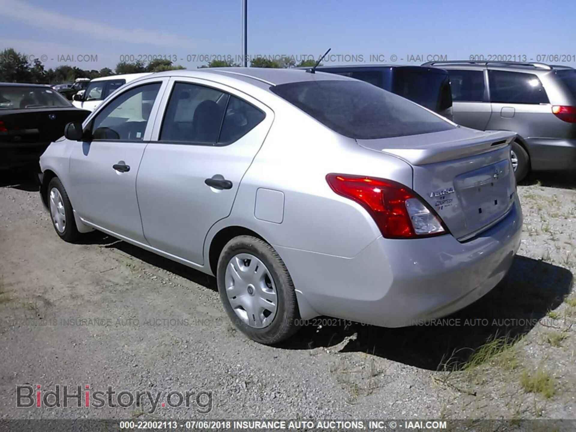 2014 Nissan Versa - VIN: 3N1CN7AP8EL830242 - Фото 3