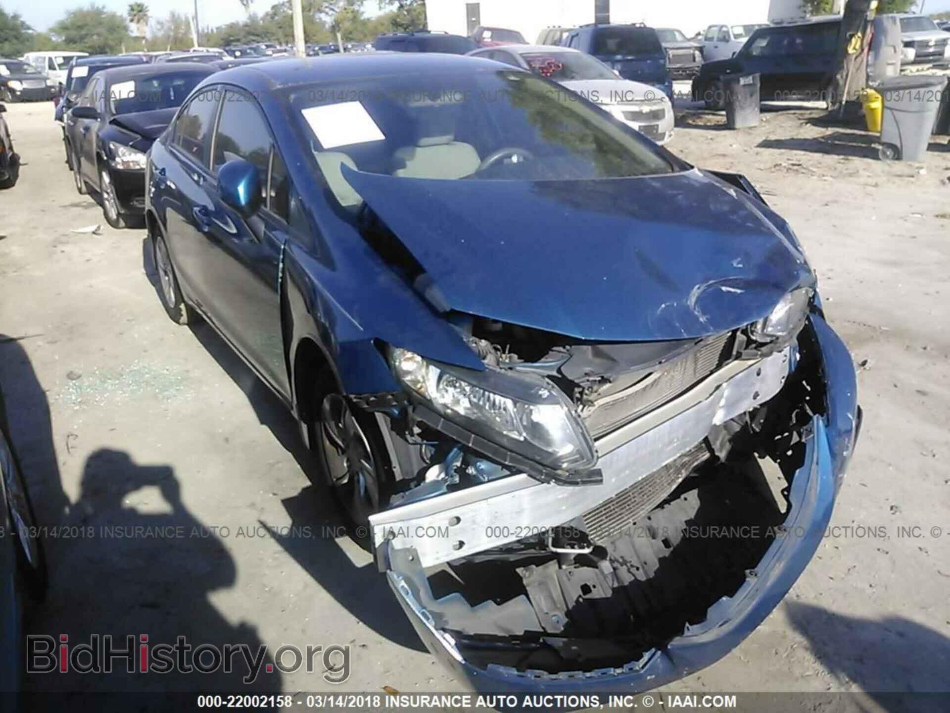 Фотография 19XFB2F5XDE055586 - Honda Civic 2013