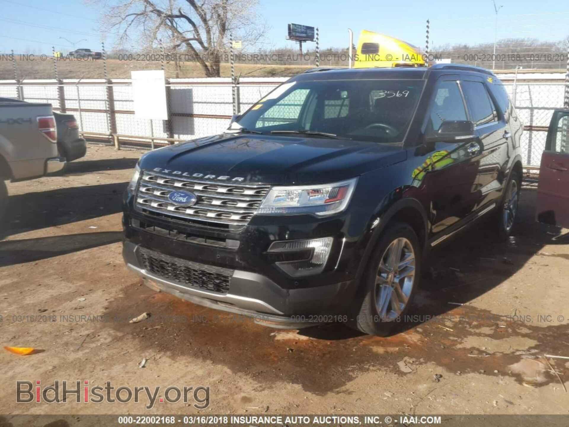 2016 Ford Explorer - VIN: 1FM5K8F88GGA13569 - Фото 2