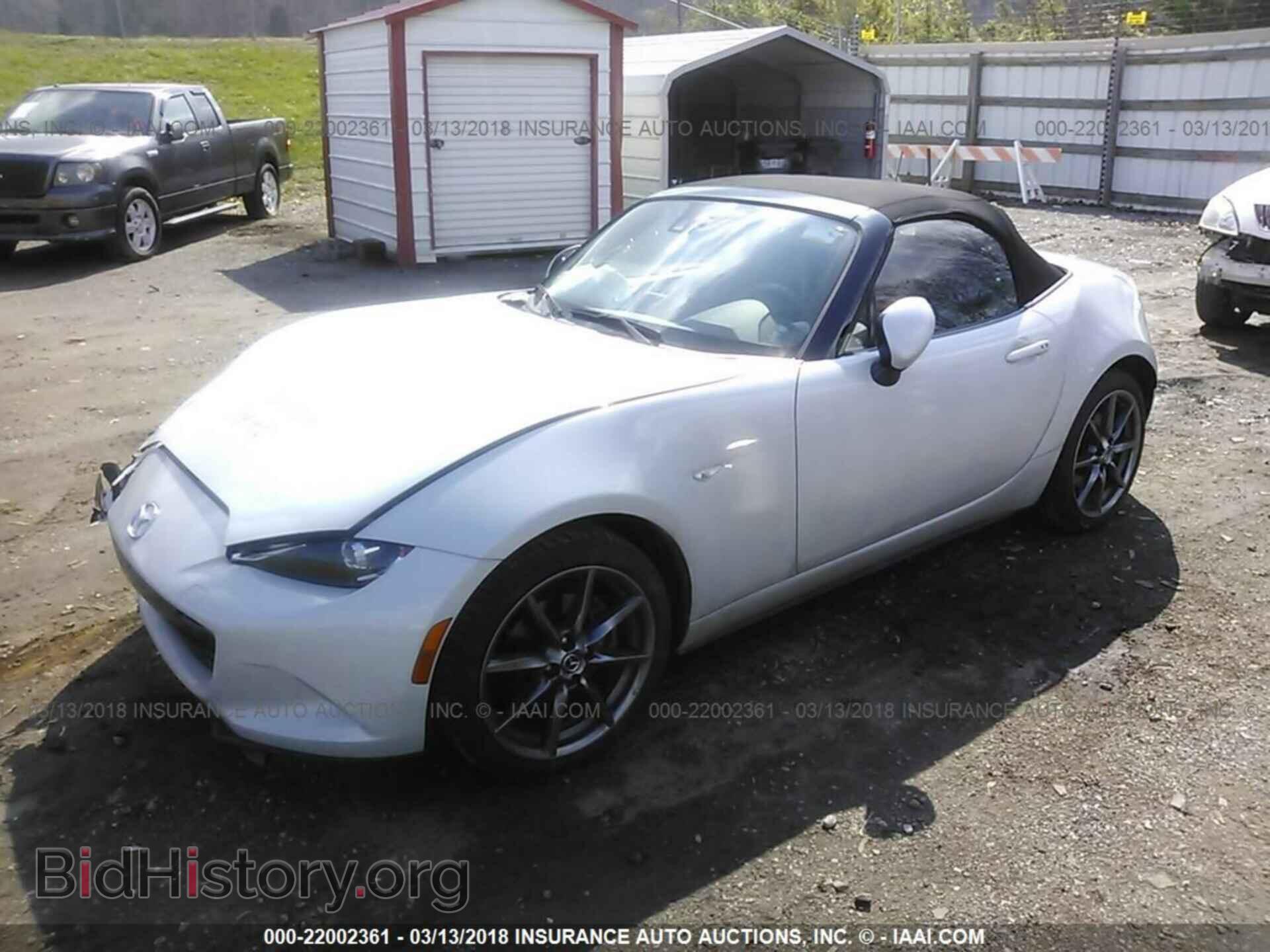2016 Mazda Mx-5 miata - VIN: JM1NDAD71G0114266 - Фото 2