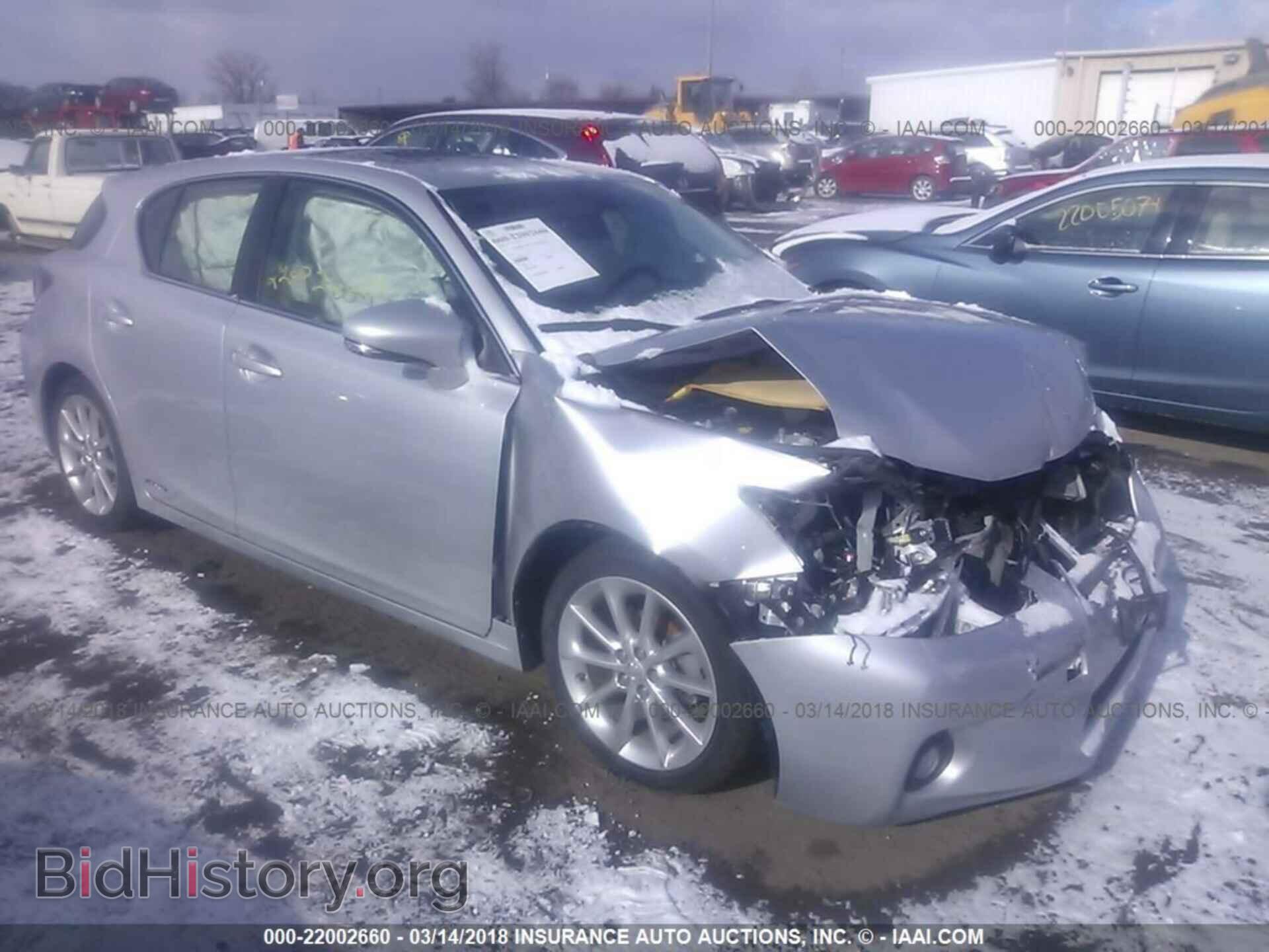Фотография JTHKD5BH4D2135469 - Lexus Ct 2013