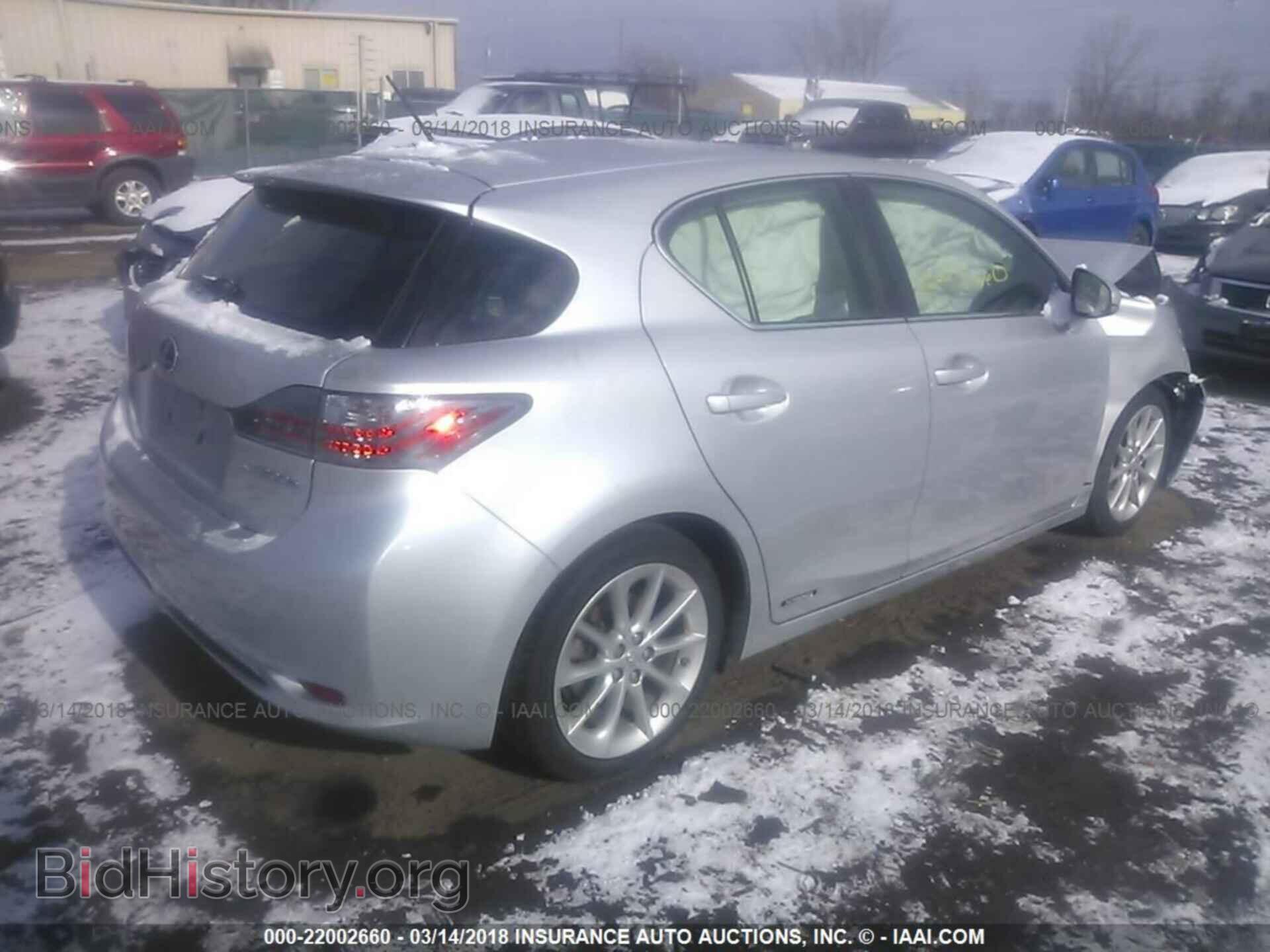 2013 Lexus Ct - VIN: JTHKD5BH4D2135469 - Фото 4