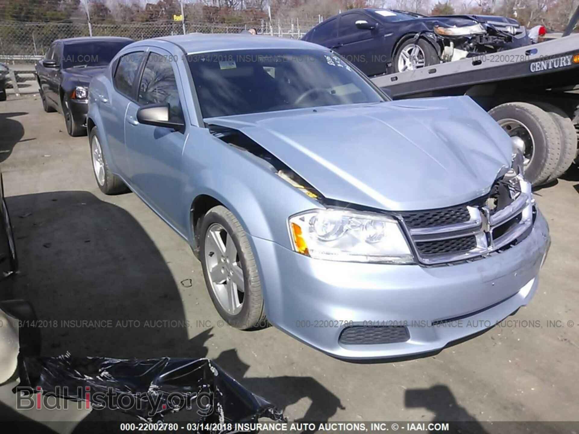 Photo 1C3CDZAB8DN708385 - Dodge Avenger 2013