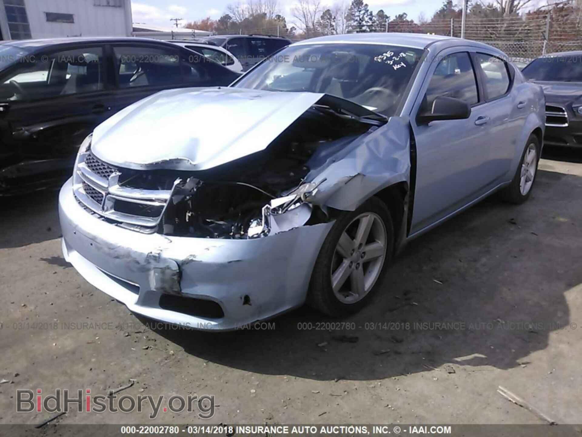 2013 Dodge Avenger - VIN: 1C3CDZAB8DN708385 - Фото 2