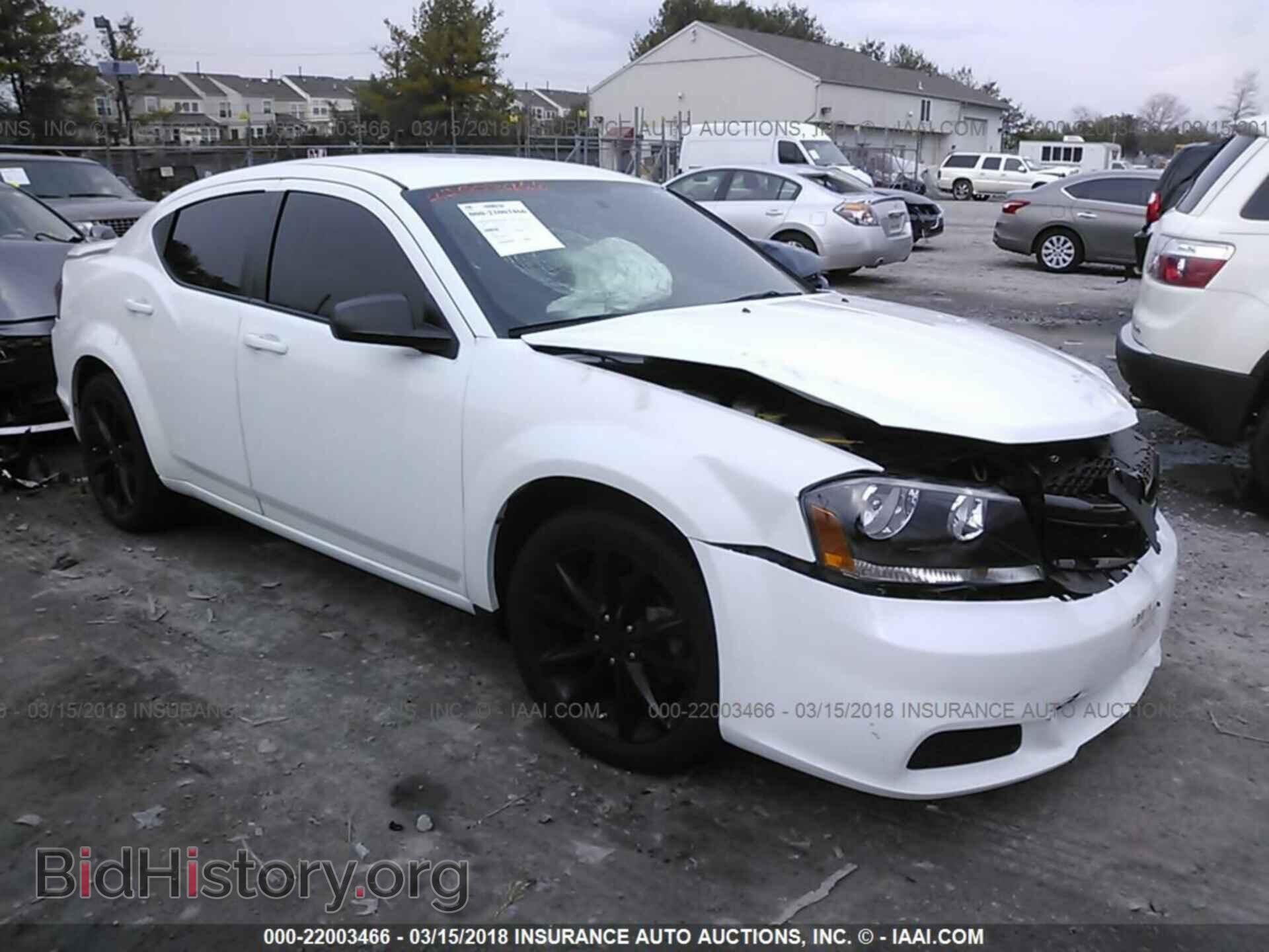 Фотография 1C3CDZAB2EN222009 - Dodge Avenger 2014