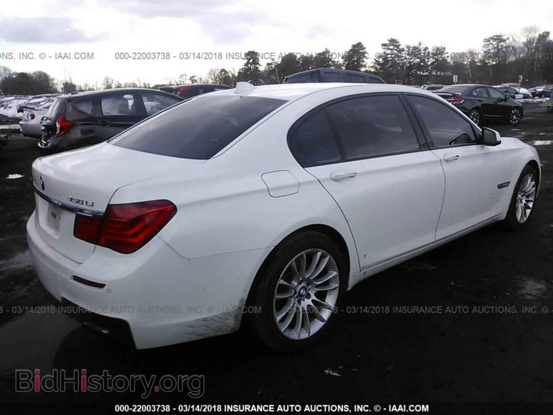 2012 Bmw 750 - VIN: WBAKC8C59CC437422 - Фото 4