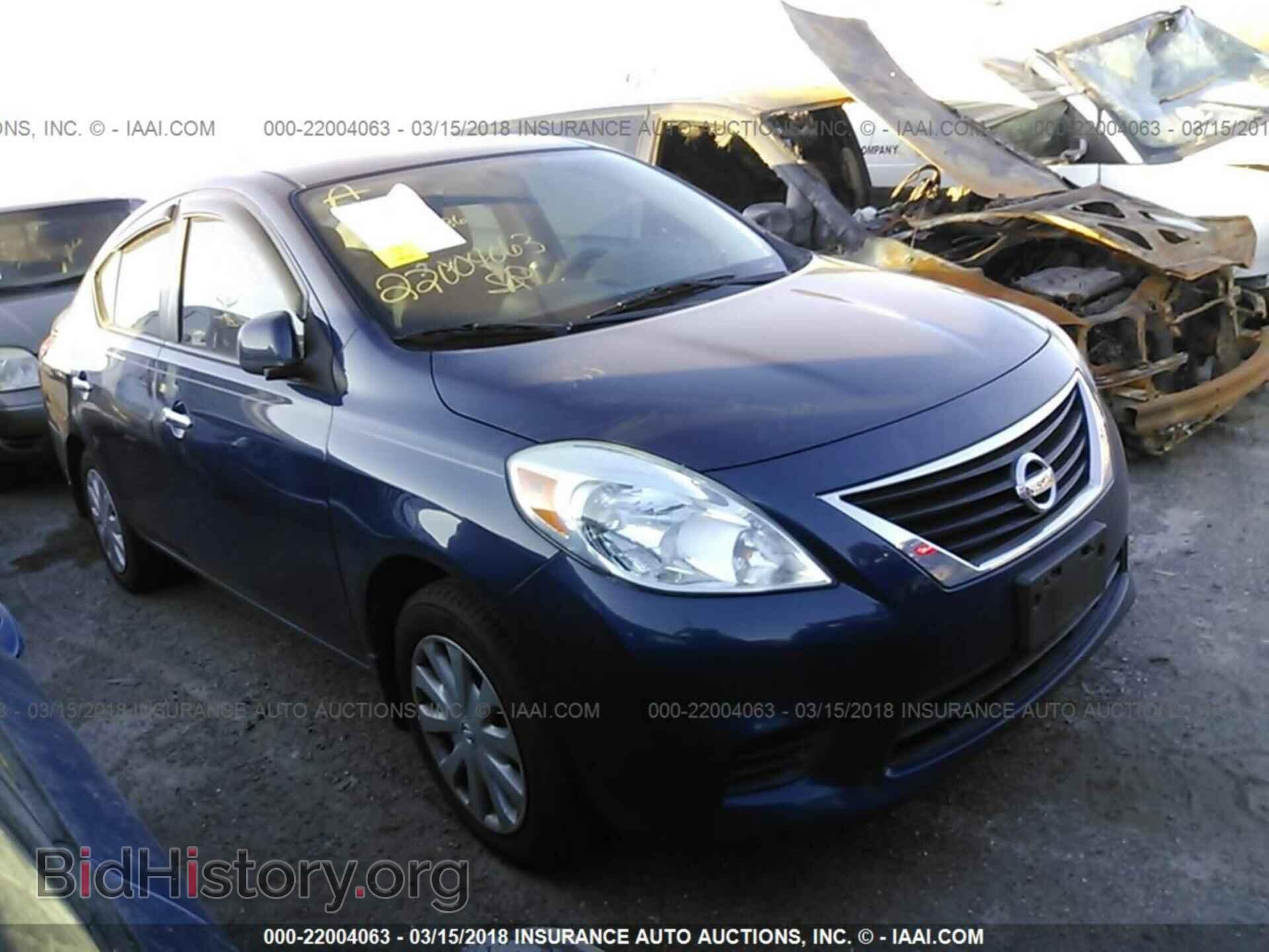 Фотография 3N1CN7AP1CL908728 - Nissan Versa 2012