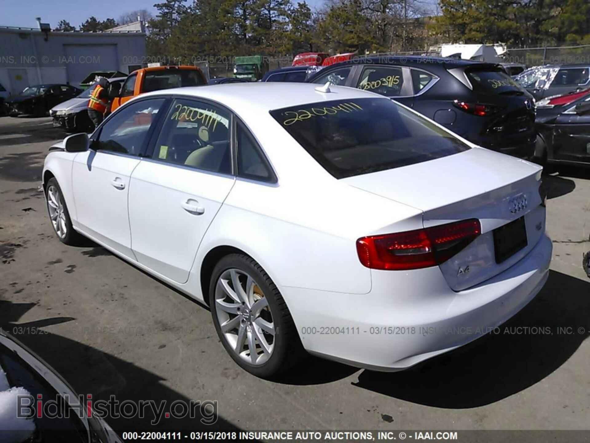 2013 Audi A4 - VIN: WAUFFAFL4DN033752 - Photo 3