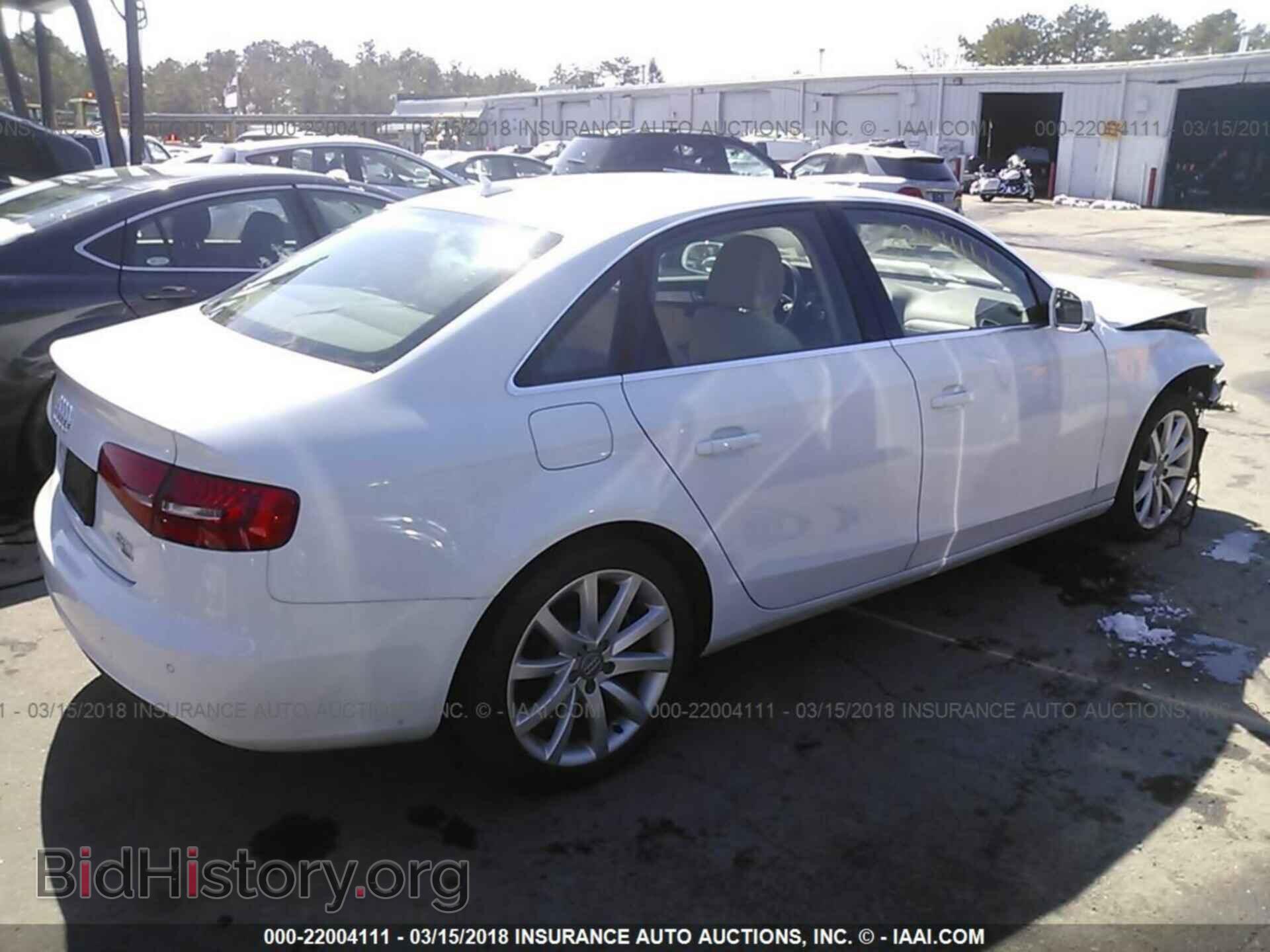 2013 Audi A4 - VIN: WAUFFAFL4DN033752 - Photo 4