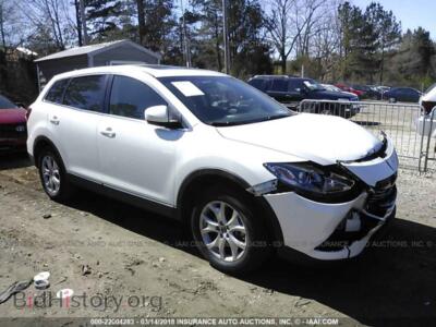 2013 Mazda CX-9, белый — VIN JM3TB2CA6D0403906, IAAI