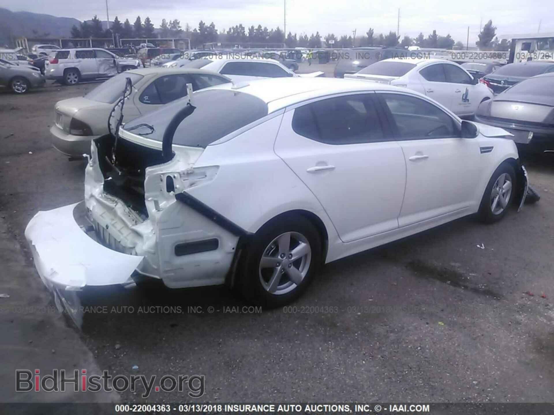2015 Kia Optima - VIN: KNAGM4A72F5652939 - Фото 4