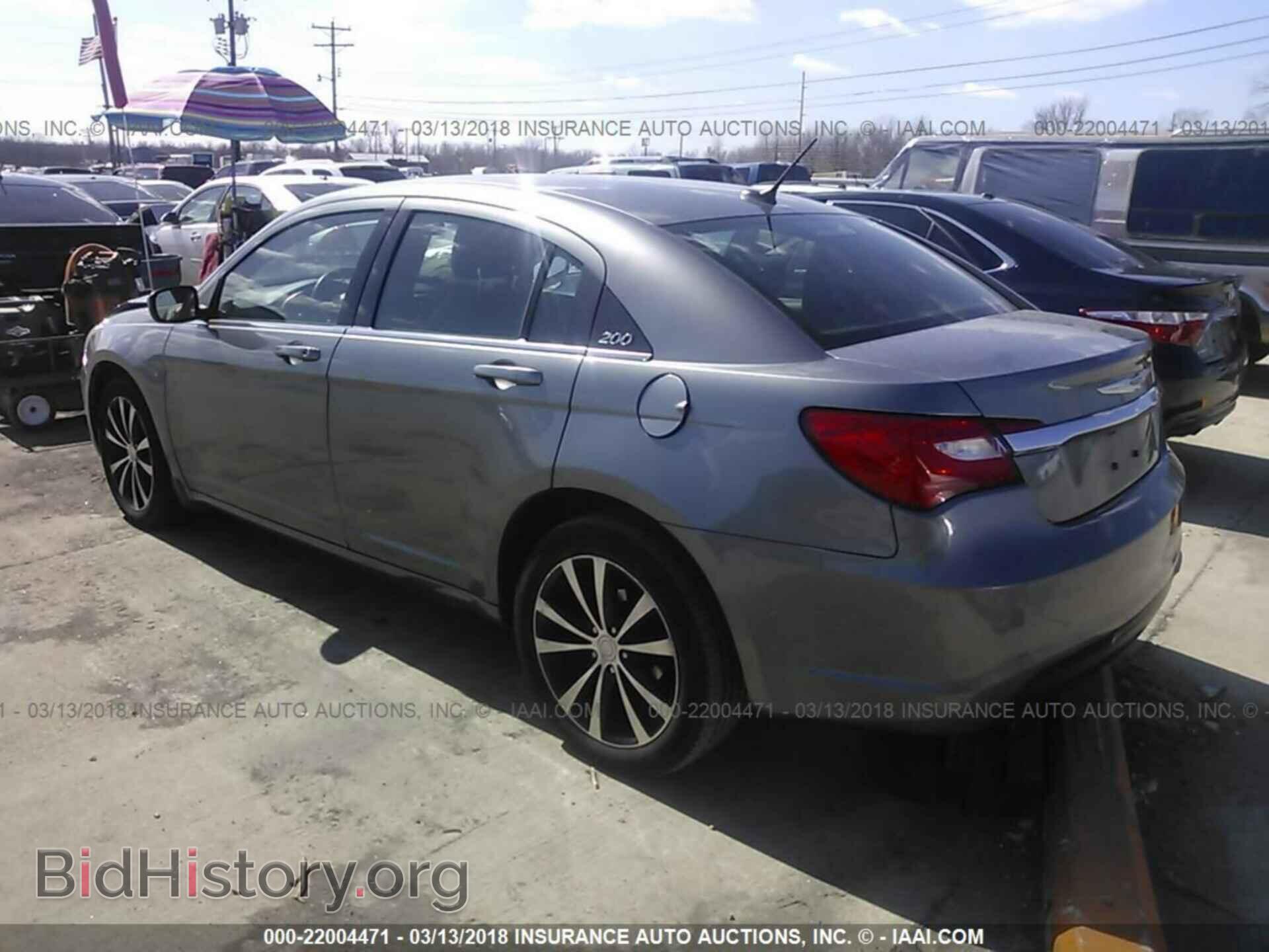 2012 Chrysler 200 - VIN: 1C3CCBHG7CN178713 - Фото 3