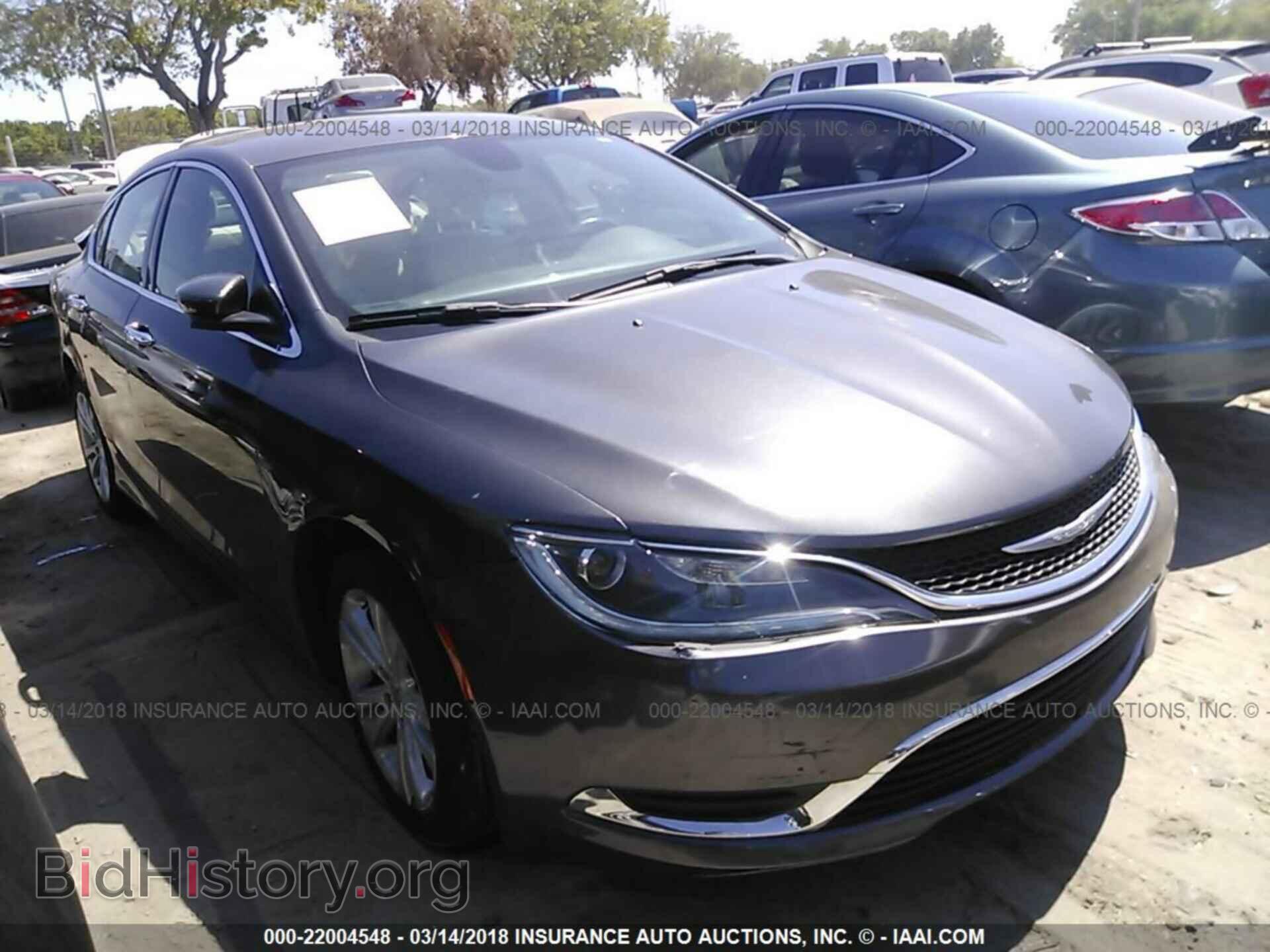 Photo 1C3CCCAB3FN559614 - Chrysler 200 2015