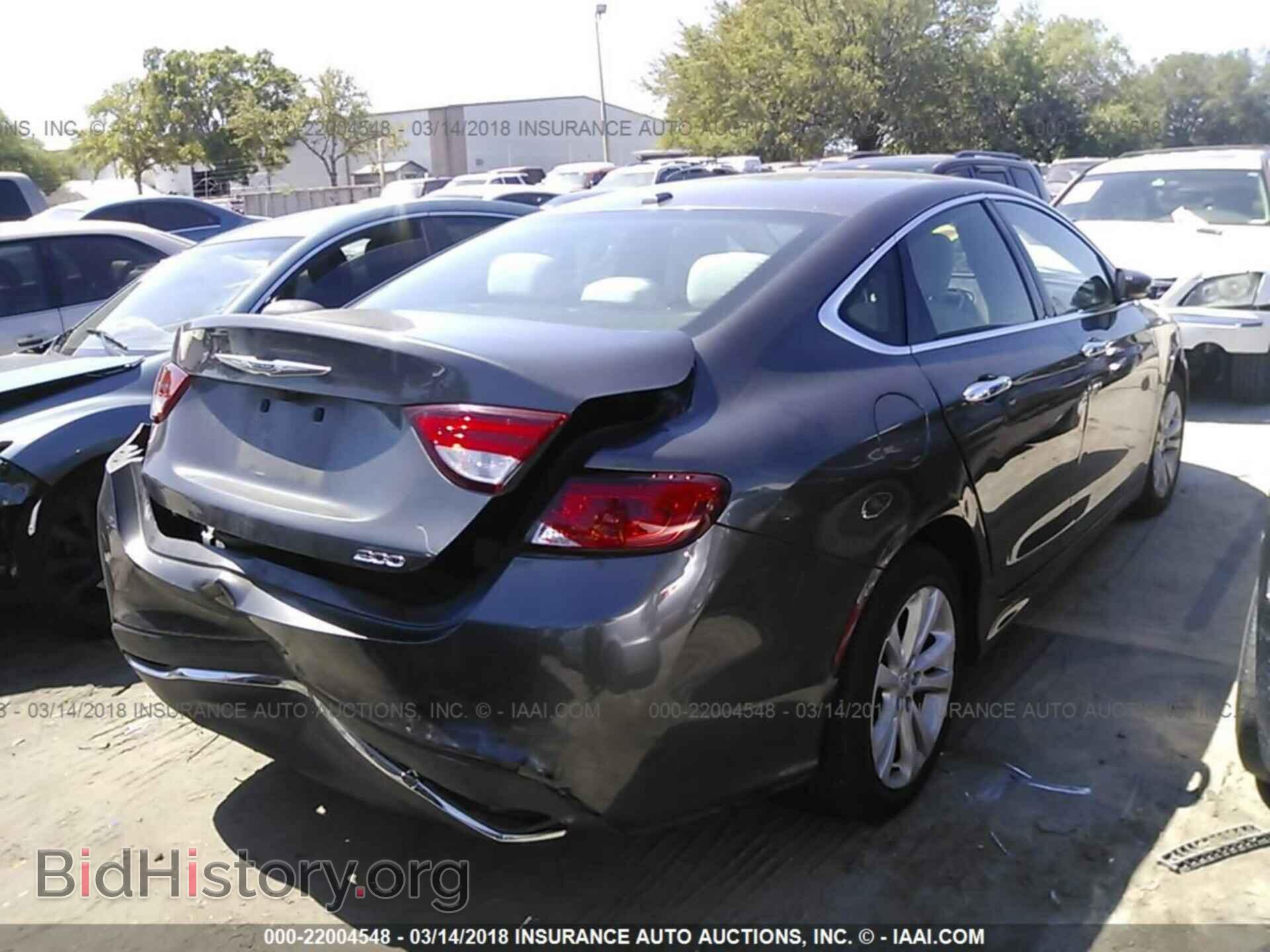 2015 Chrysler 200 - VIN: 1C3CCCAB3FN559614 - Фото 4