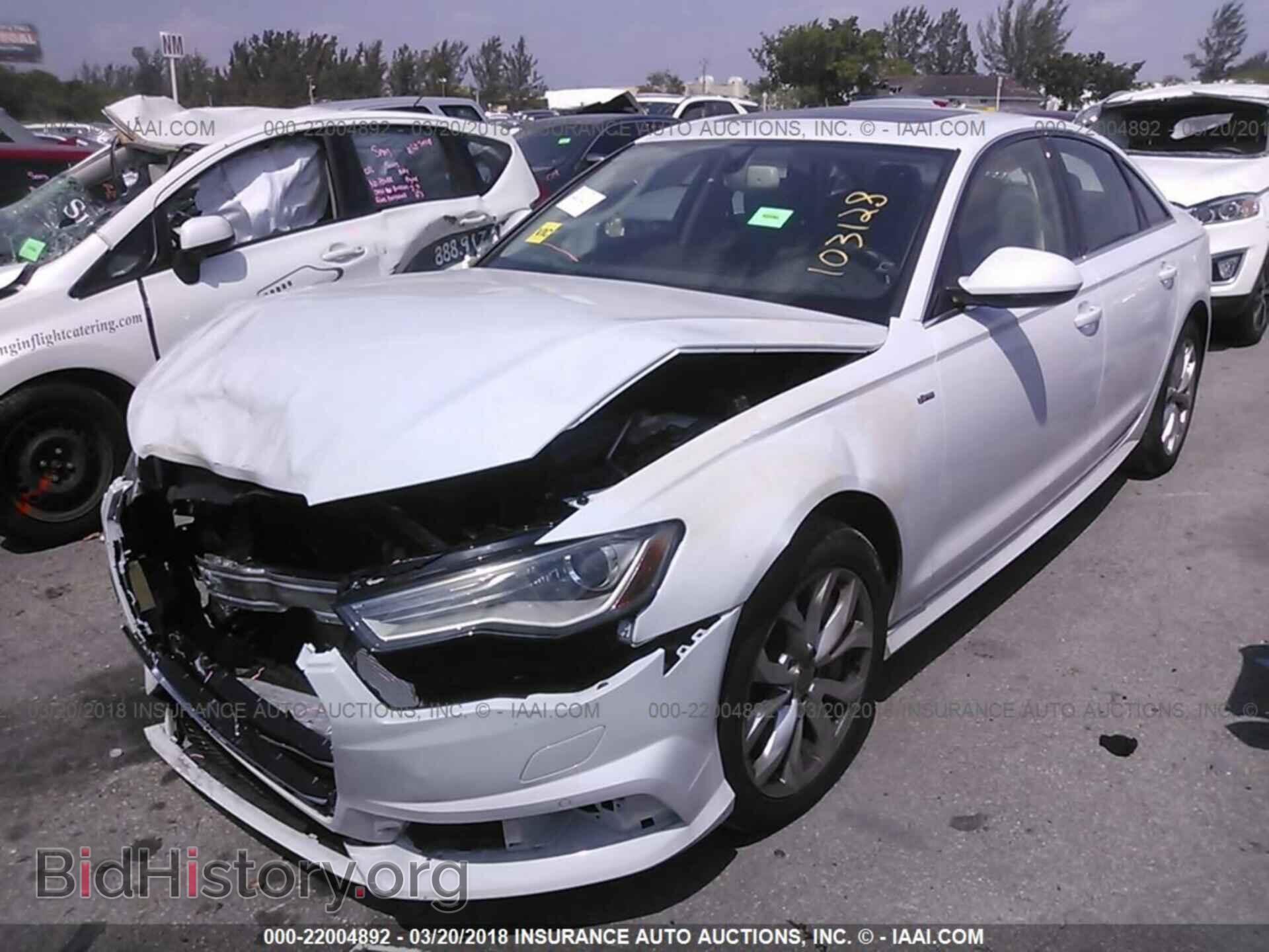 2017 Audi A6 - VIN: WAUC8AFC1HN125789 - Фото 2