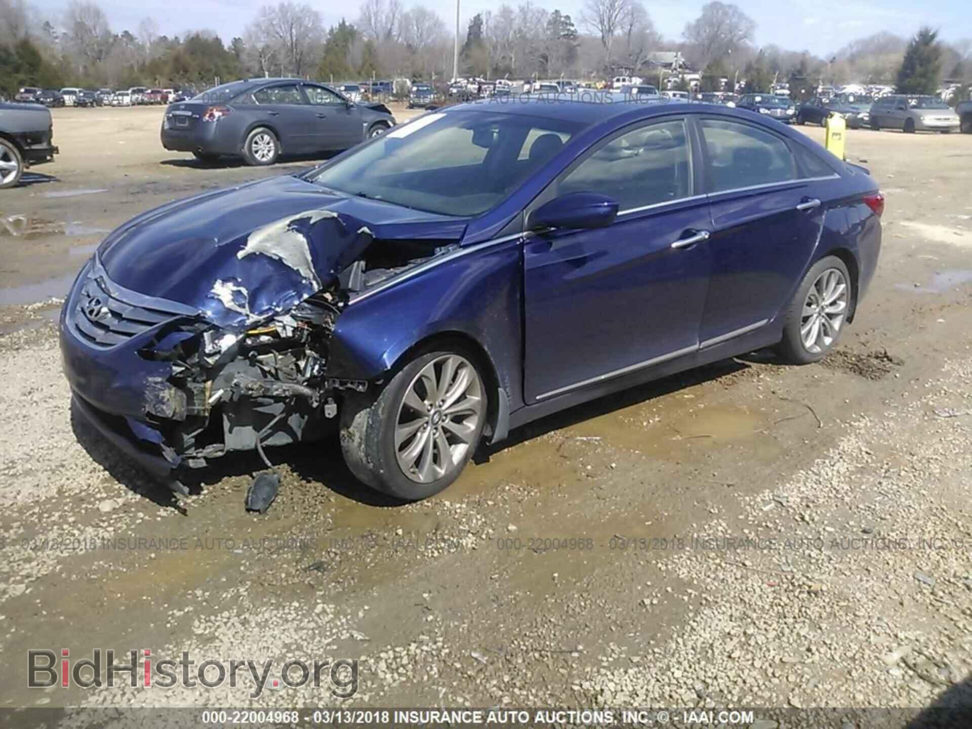 2012 Hyundai Sonata - VIN: 5NPEC4AC6CH455424 - Фото 2