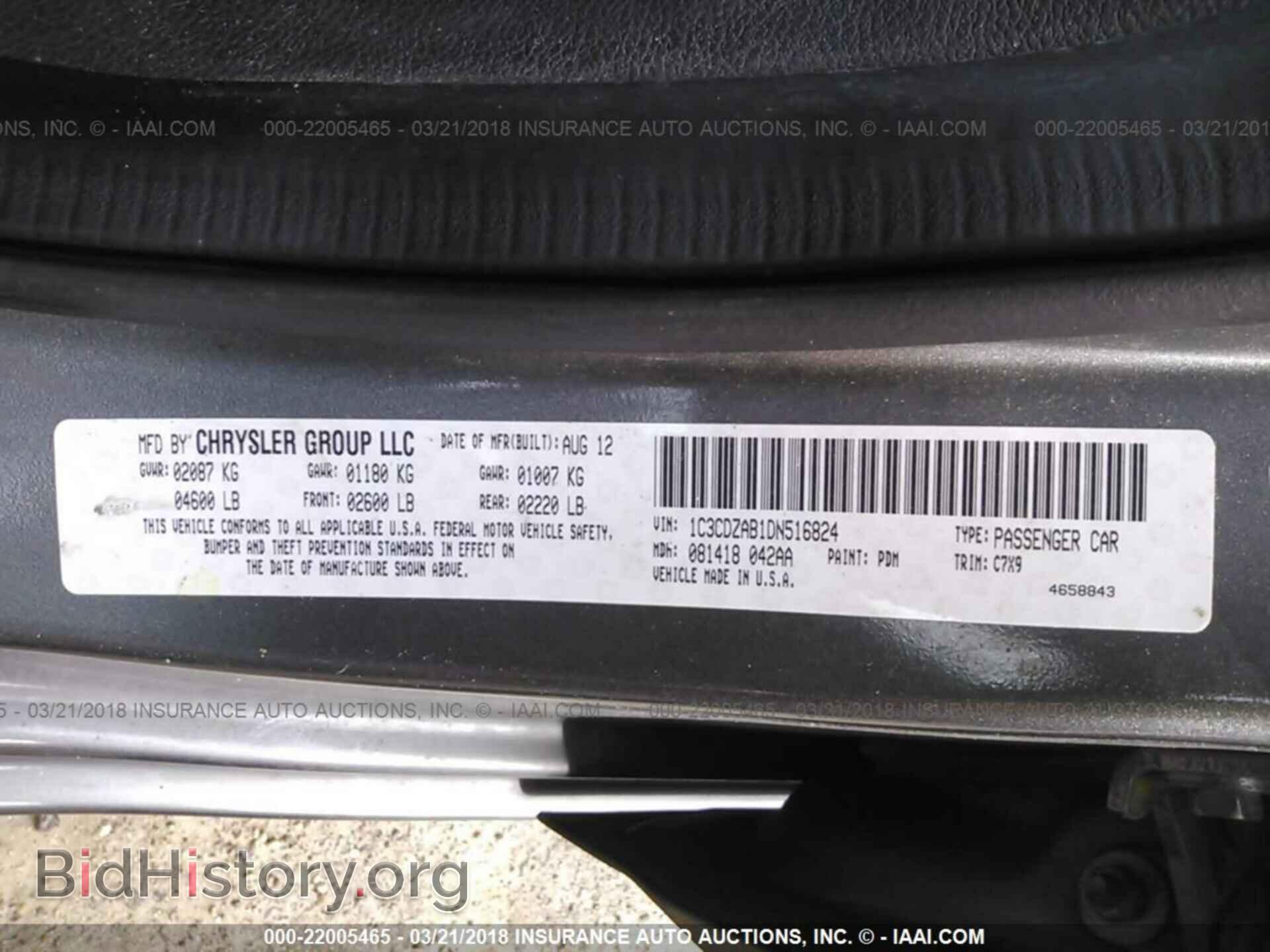 2013 Dodge Avenger - VIN: 1C3CDZAB1DN516824 - Photo 9