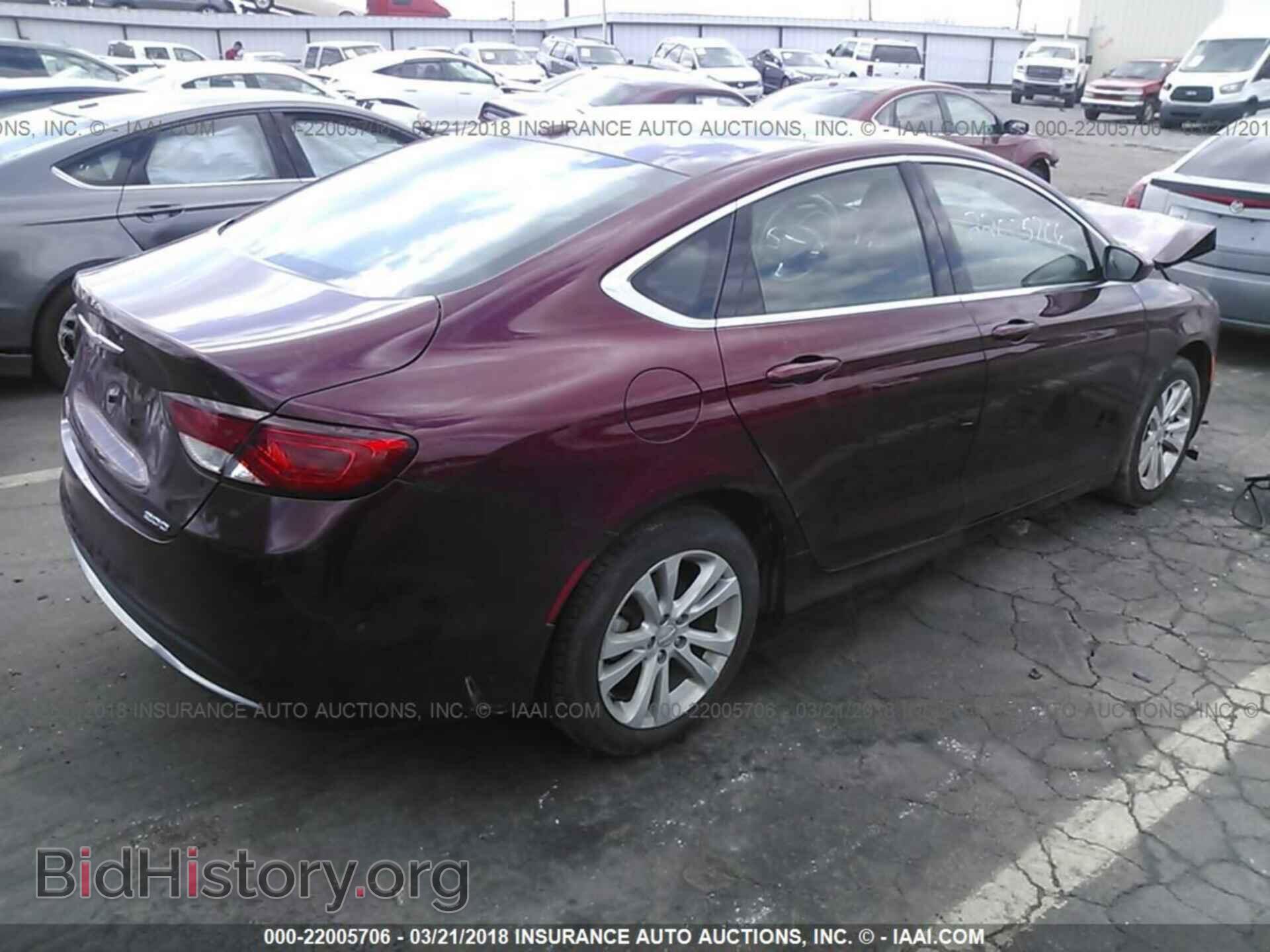 2015 Chrysler 200 - VIN: 1C3CCCAB1FN745703 - Фото 4