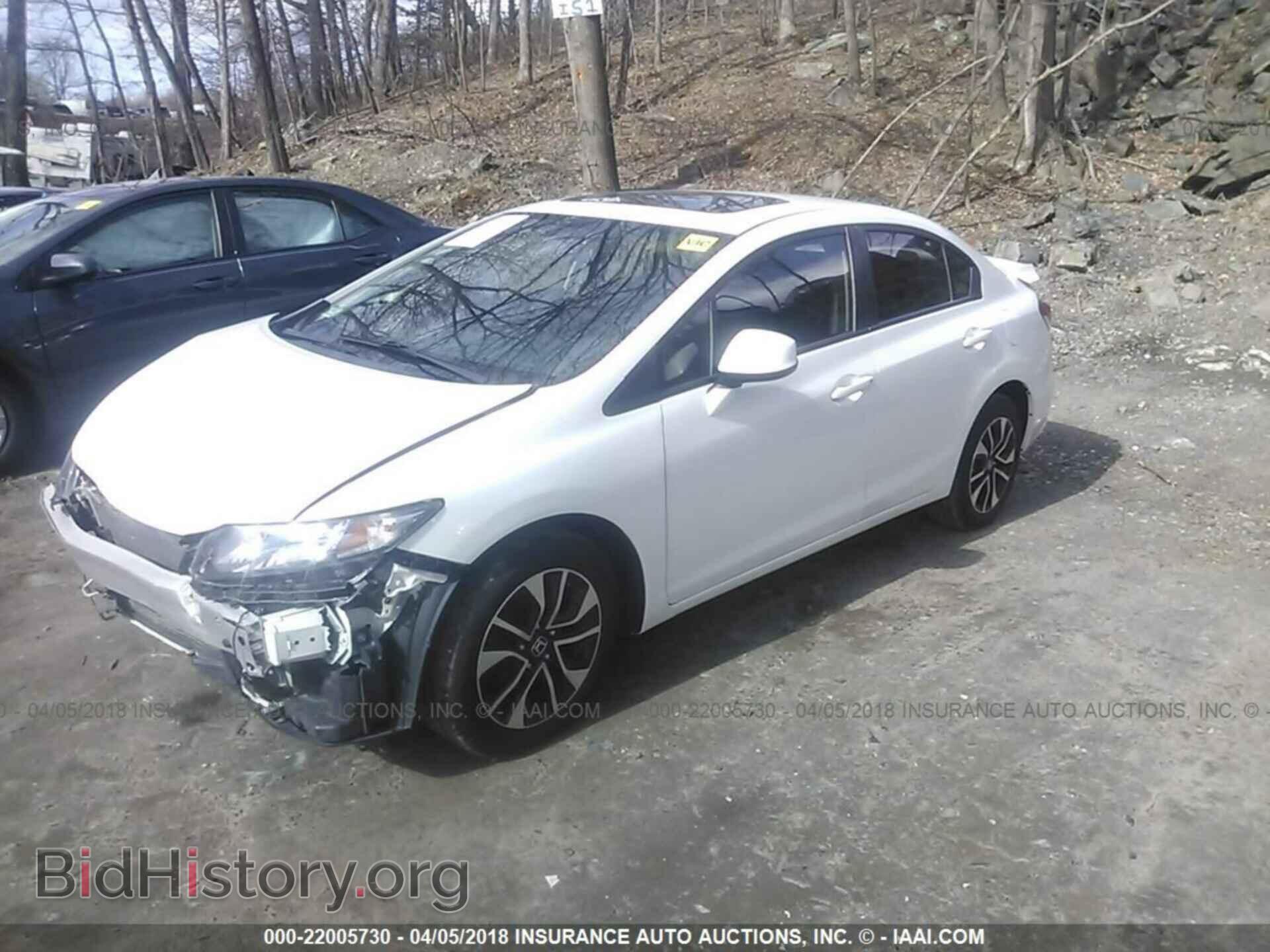 2013 Honda Civic - VIN: 19XFB2F95DE281201 - Фото 2