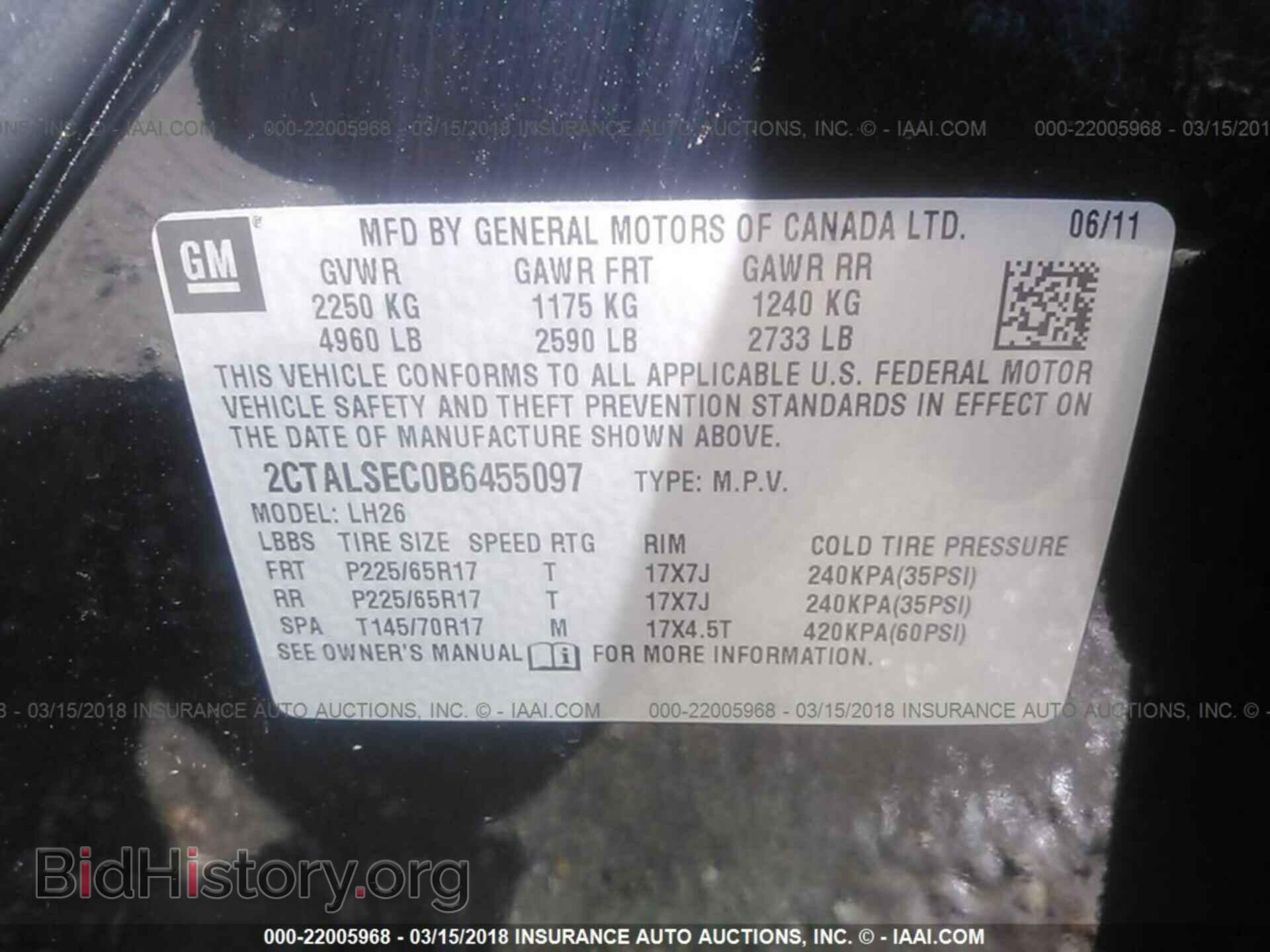 2011 Gmc Terrain - VIN: 2CTALSEC0B6455097 - Photo 9